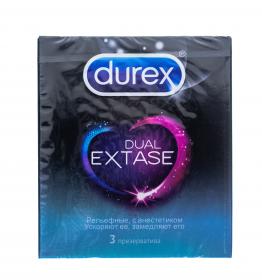 Durex Презервативы Dual Extase 3. фото