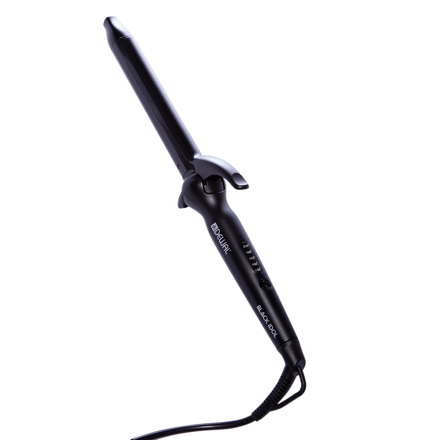 Деваль Про Плойка для волос Black Idol с терморегулятором, 25 мм, 48 Вт (Dewal Pro, Плойки) фото 1