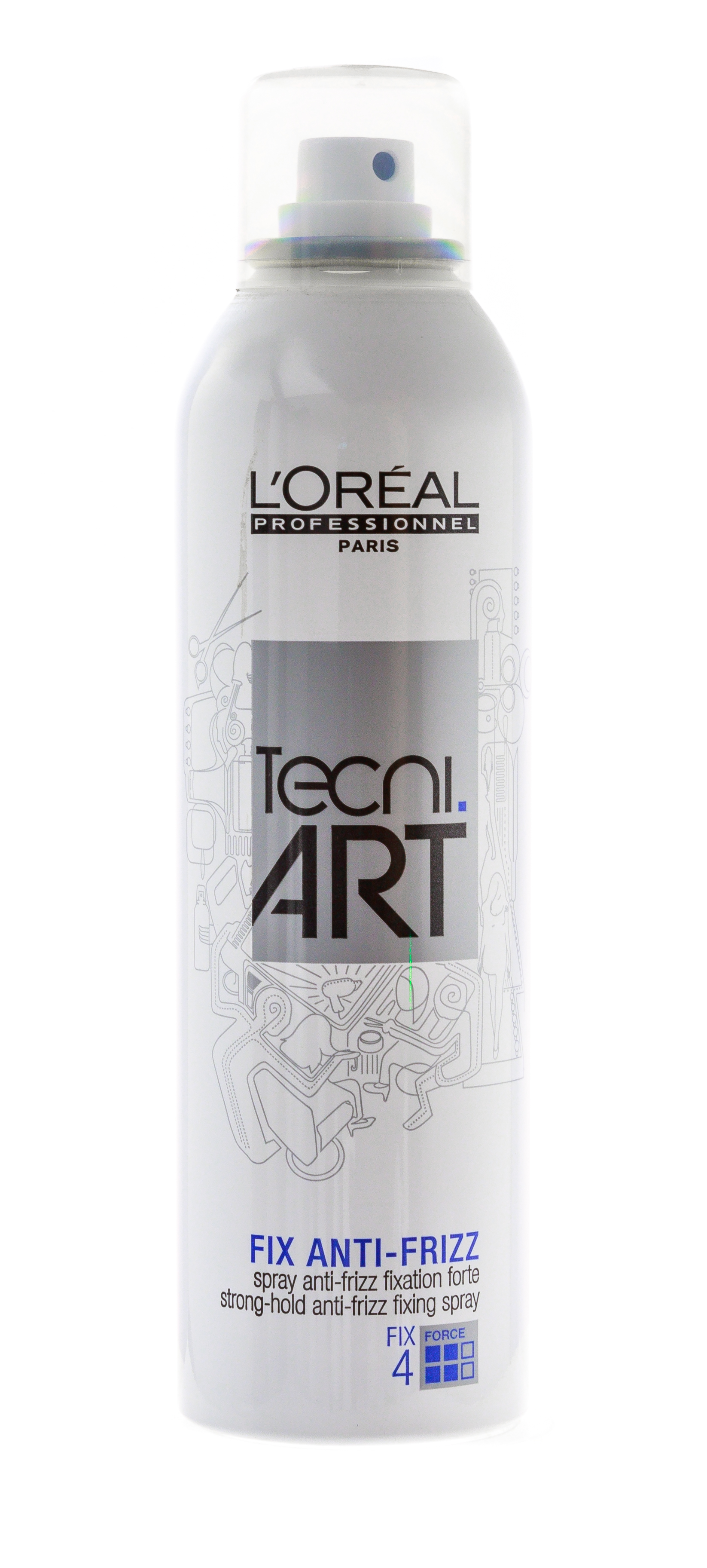 Лореаль Профессионель Фикс Анти-Фриз Спрей сильной фиксации с защитой от влаги 250мл (L'oreal Professionnel, Стайлинг) фото 1