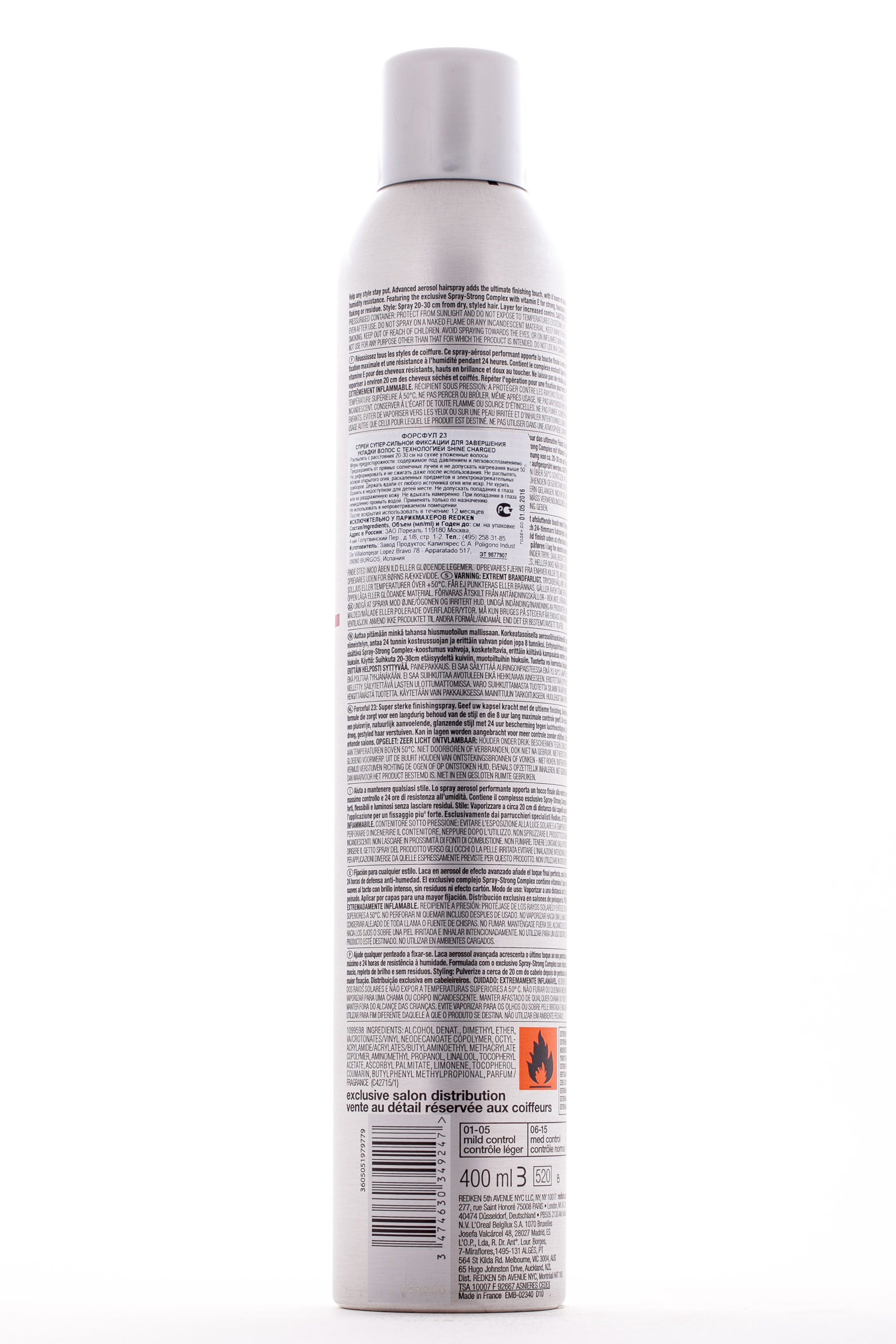 Редкен Форсфул 23 Спрей супер-сильной фиксации 400 мл (Redken, Стайлинг) фото 2