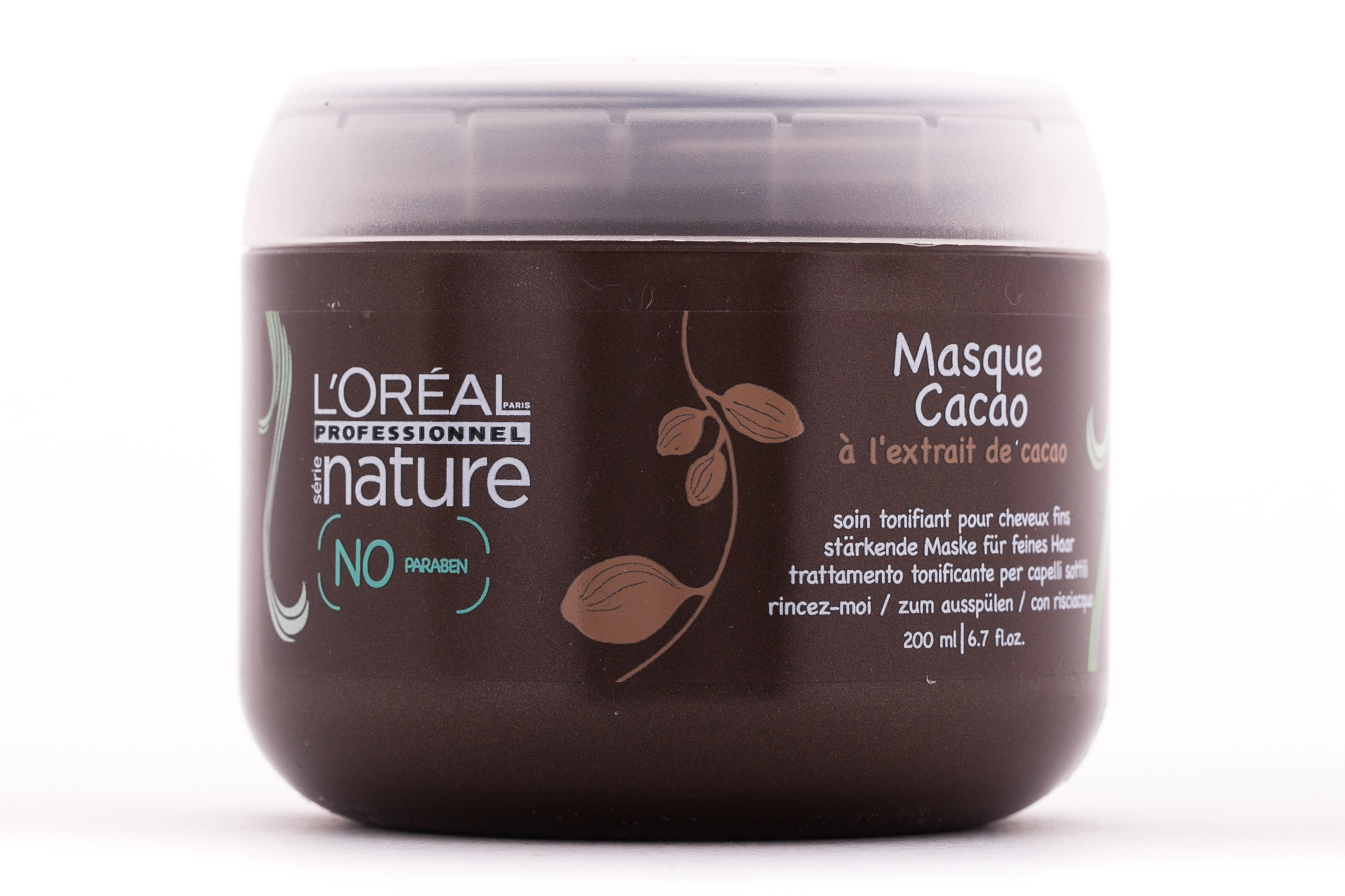 Лореаль Профессионель Какао Тонизирующая маска для тонких волос 200 мл (L'oreal Professionnel, Serie Nature) фото 2