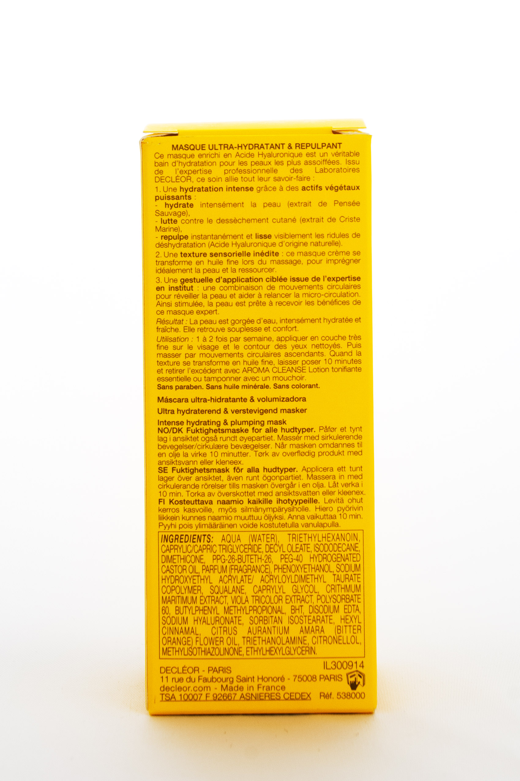 Деклеор Увлажняющая и уплотняющая маска 50мл (Decleor, Hydra floral) фото 4