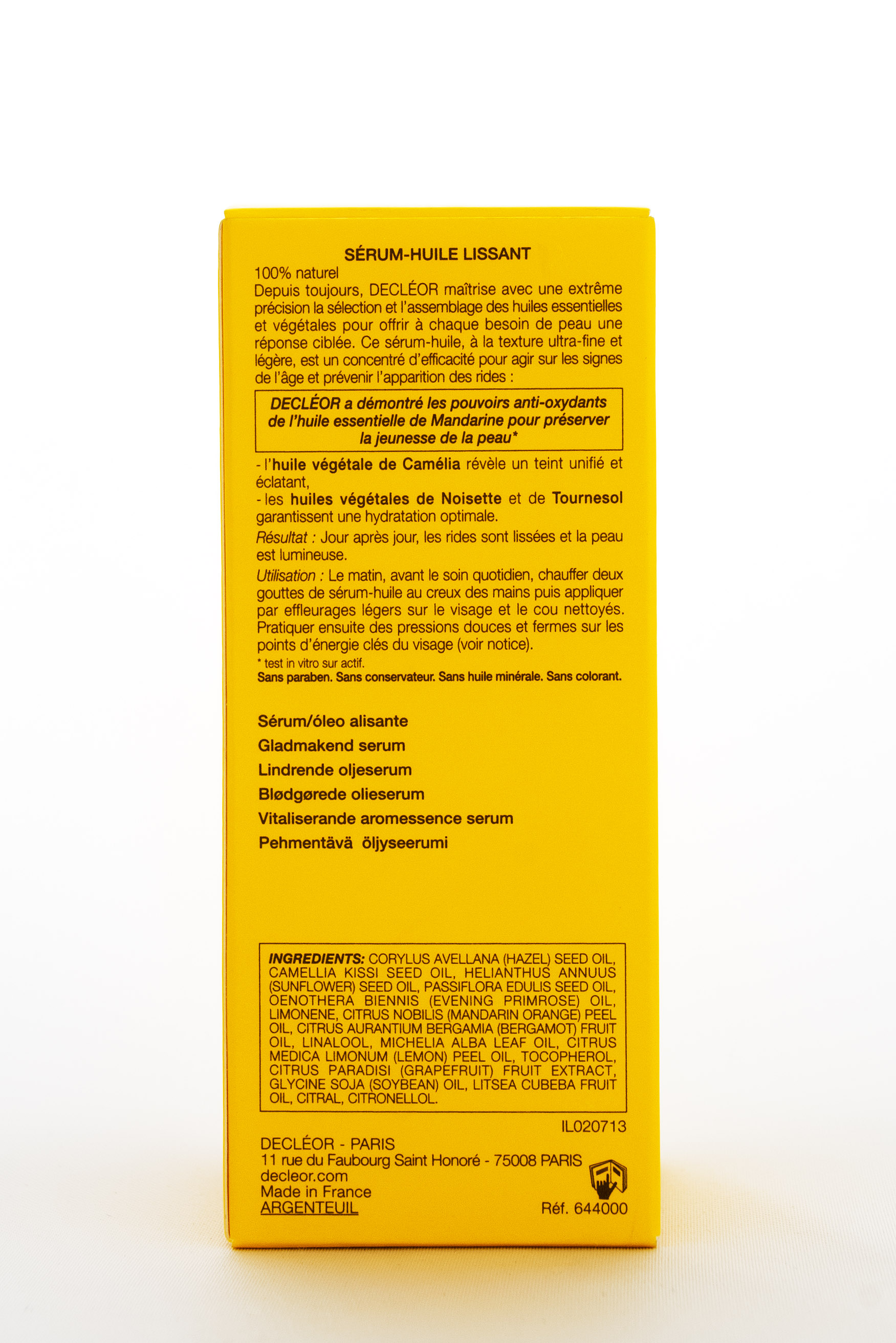 Деклеор Разглаживающая ароматическая эссенция c эфирным маслом Мандарина 15мл (Decleor, Aromessence) фото 3
