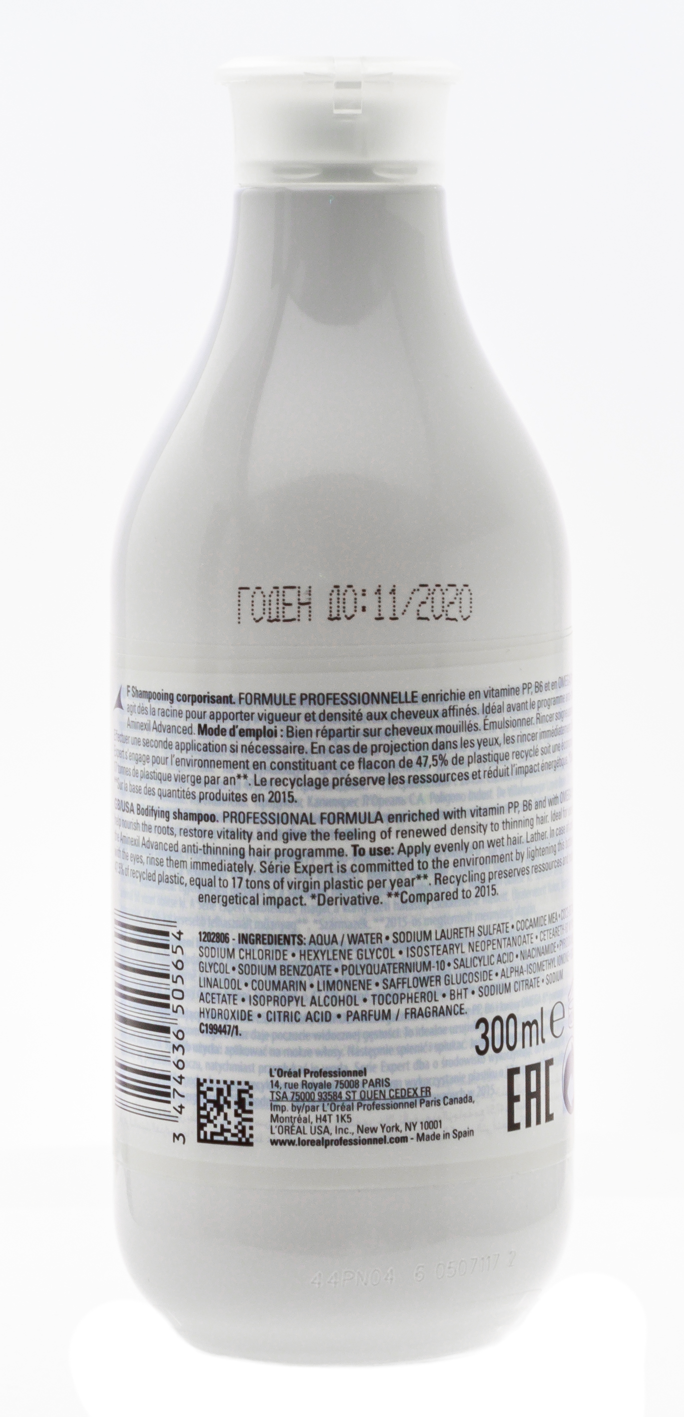 Лореаль Профессионель Шампунь Serie Expert Density Advanced для укрепления волос, 300 мл (L'oreal Professionnel, Serie Expert) фото 2