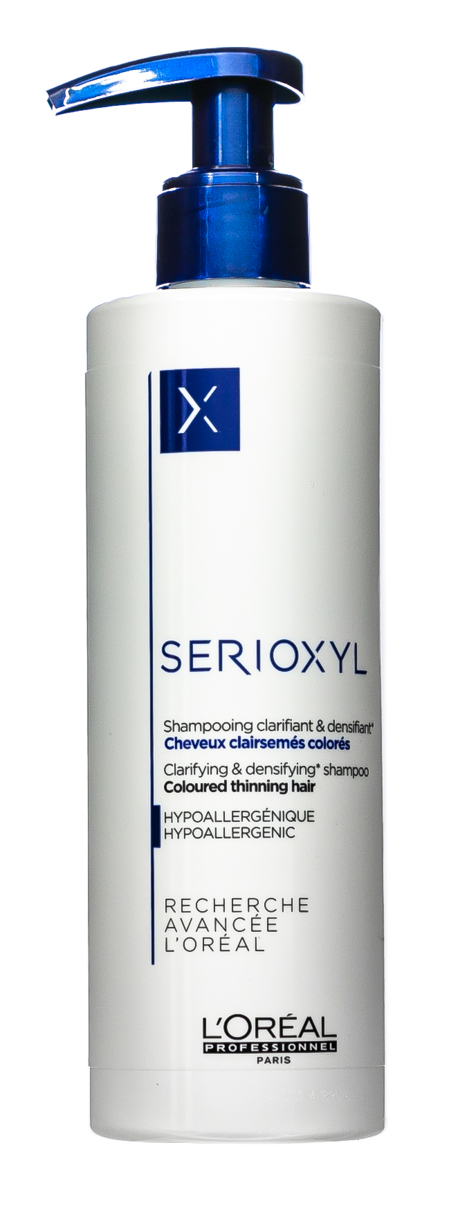 Лореаль Профессионель Шампунь уплотняющий Serioxyl для окрашенных волос, 250 мл (L'oreal Professionnel, Serioxyl) фото 1