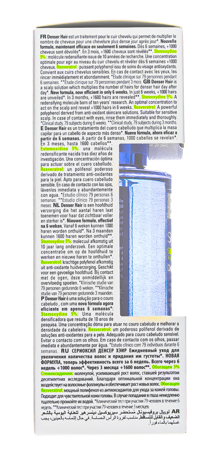 Лореаль Профессионель Сыворотка Serioxyl Denser Hair для увеличения густоты волос, 90 мл (L'oreal Professionnel, Serie Expert) фото 5