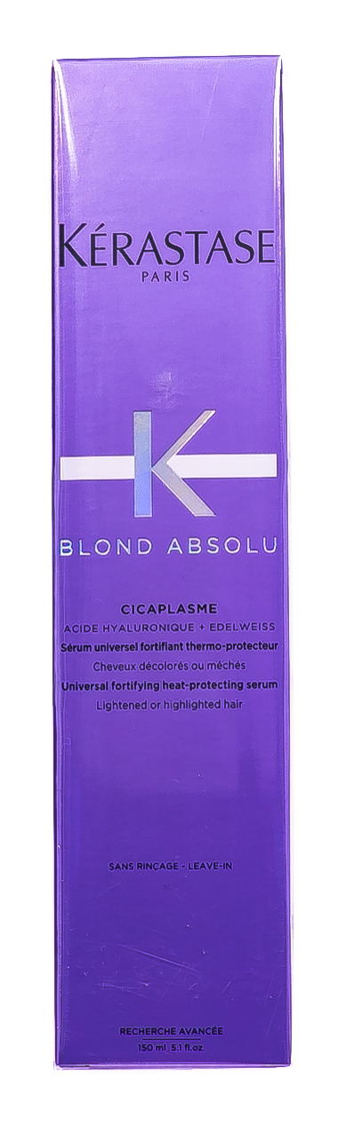 Керастаз Сыворотка Cicaplasme для термо-защиты и укрепления волос, 150 мл (Kerastase, Blond Absolu) Керастаз Сыворотка Cicaplasme для термо-защиты и укрепления волос, 150 мл (Kerastase, Blond Absolu) фото 6