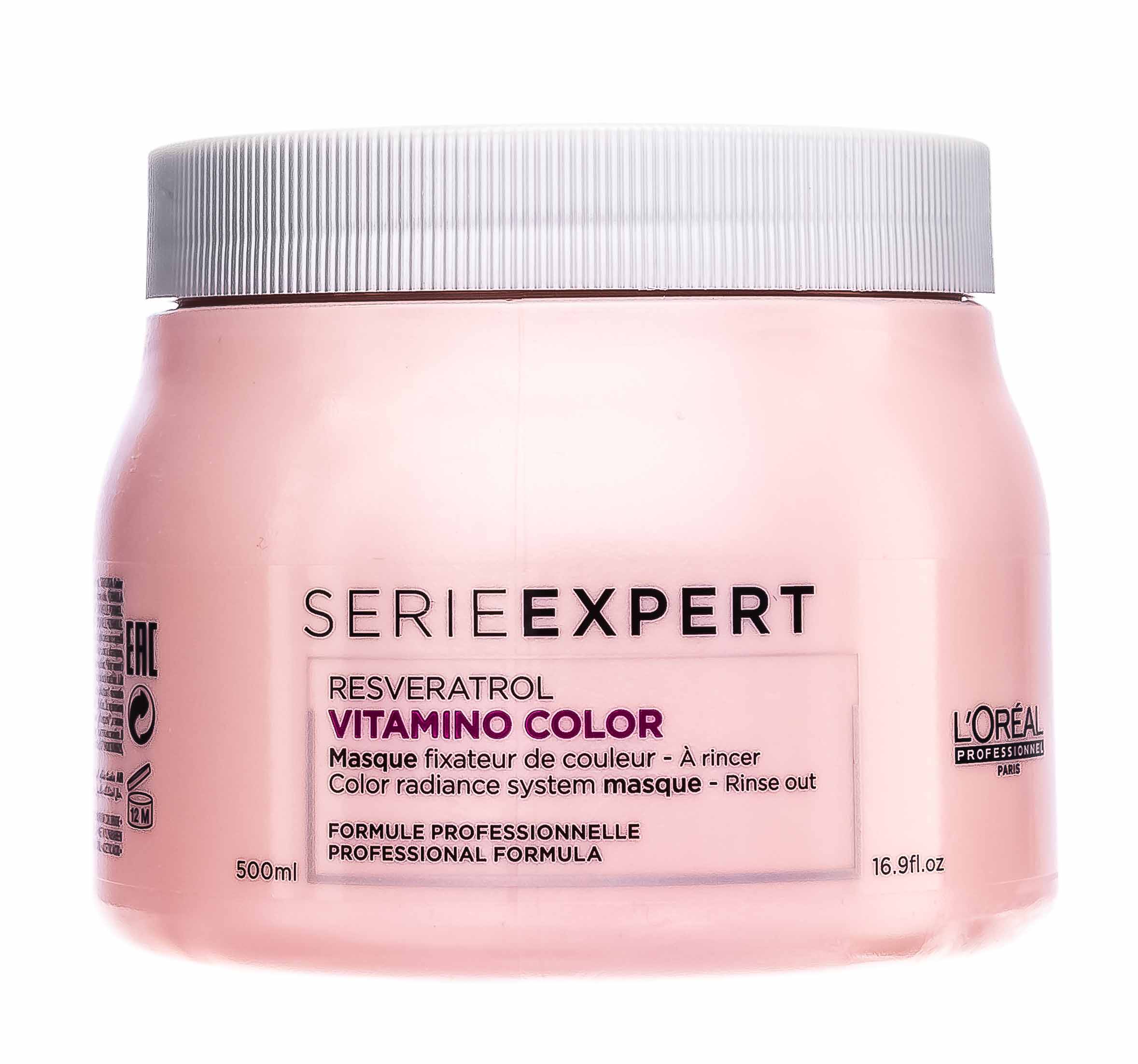 Лореаль Профессионель Витамино Колор Маска для окрашенных волос, 500 мл (L'oreal Professionnel, Serie Expert) фото 7