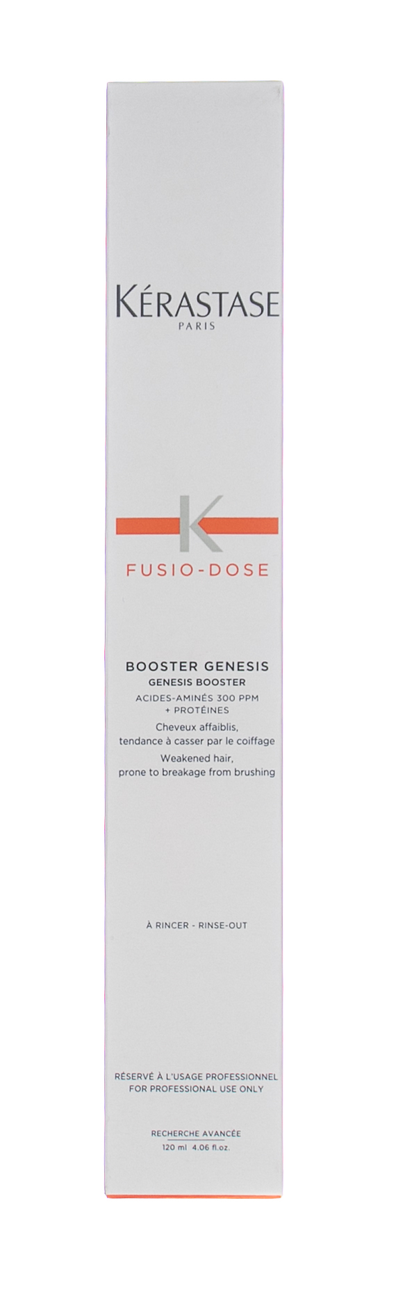 Керастаз Бустер для мгновенного усиления ослабленных волос, склонных к ломкости при расчесывании Genesis, 120 мл (Kerastase, Fusio-Dose) фото 1