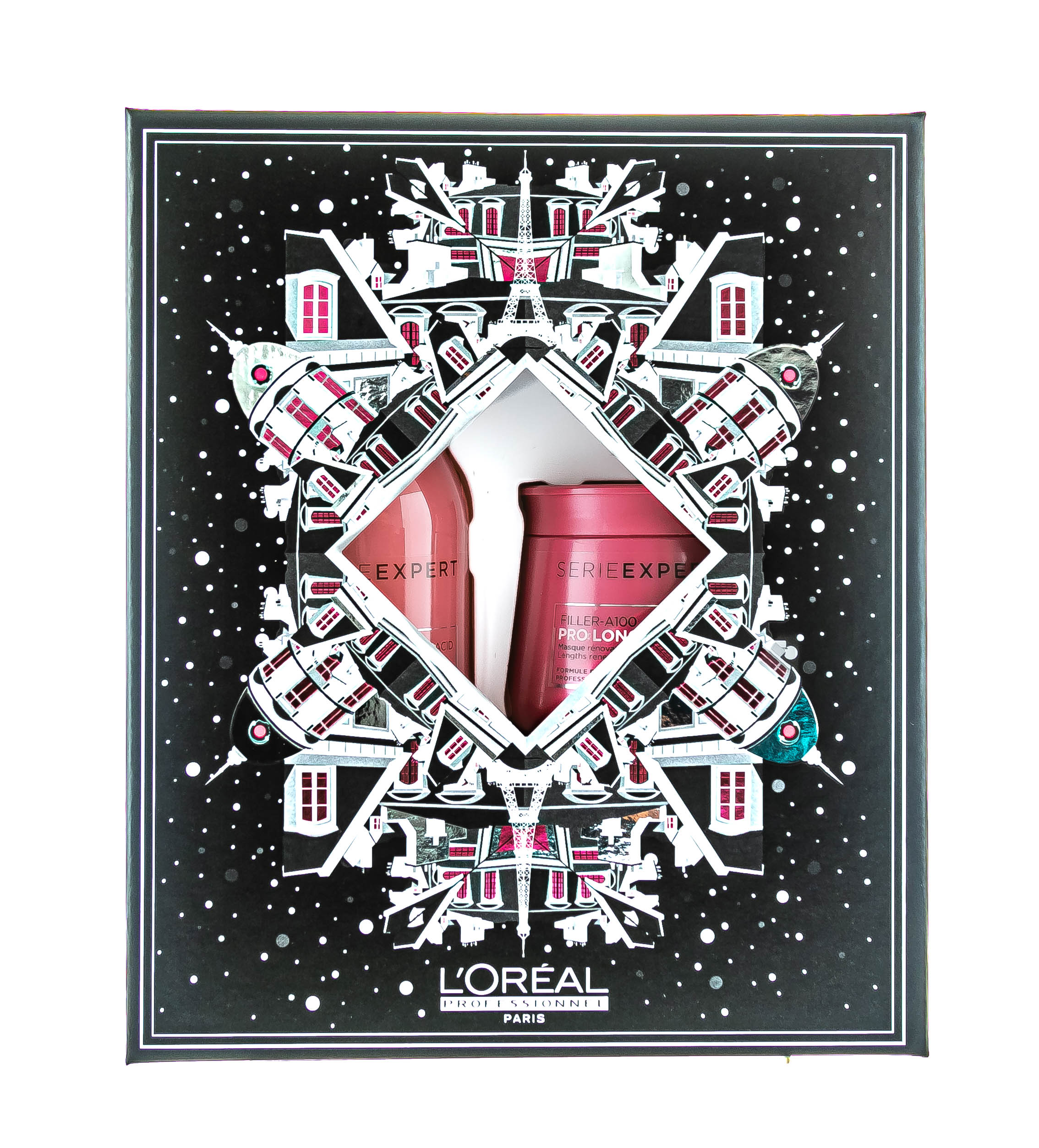 Лореаль Профессионель Набор НГ 2021 Про Лонгер Шампунь 300 мл + Маска 250 мл (L'oreal Professionnel, Serie Expert) фото 1