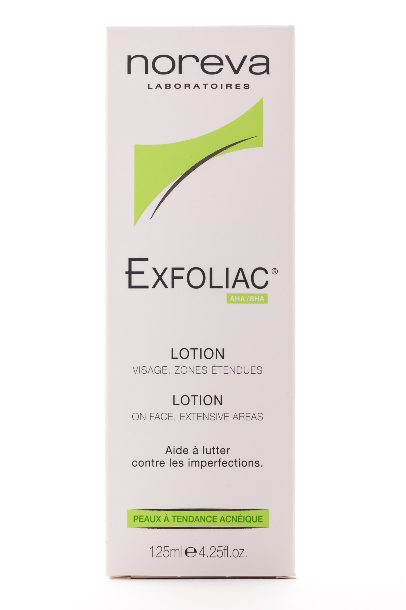 Норева Эксфолиак лосьон с высокой концентрацией АНА и ВНА 125 мл (Noreva, Exfoliac) фото 3