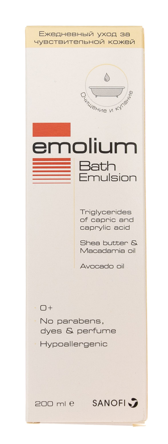 Эмолиум Эмульсия для купания Эмолиум 200 мл (Emolium, Special) фото 4