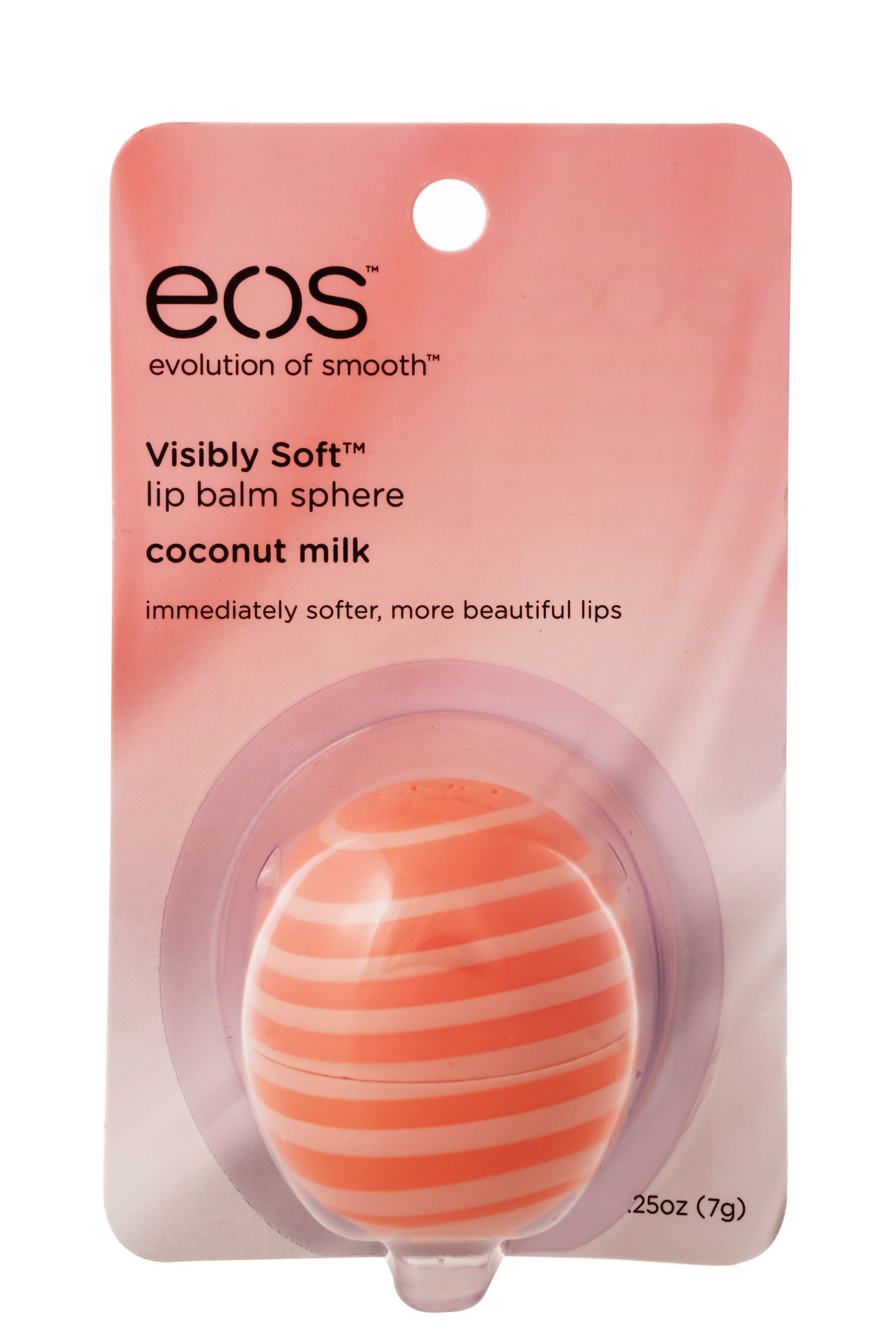 Эос Бальзам для губ Eos Coconut Milk  Кокосовое молоко (Eos, Lip Balm) фото 1