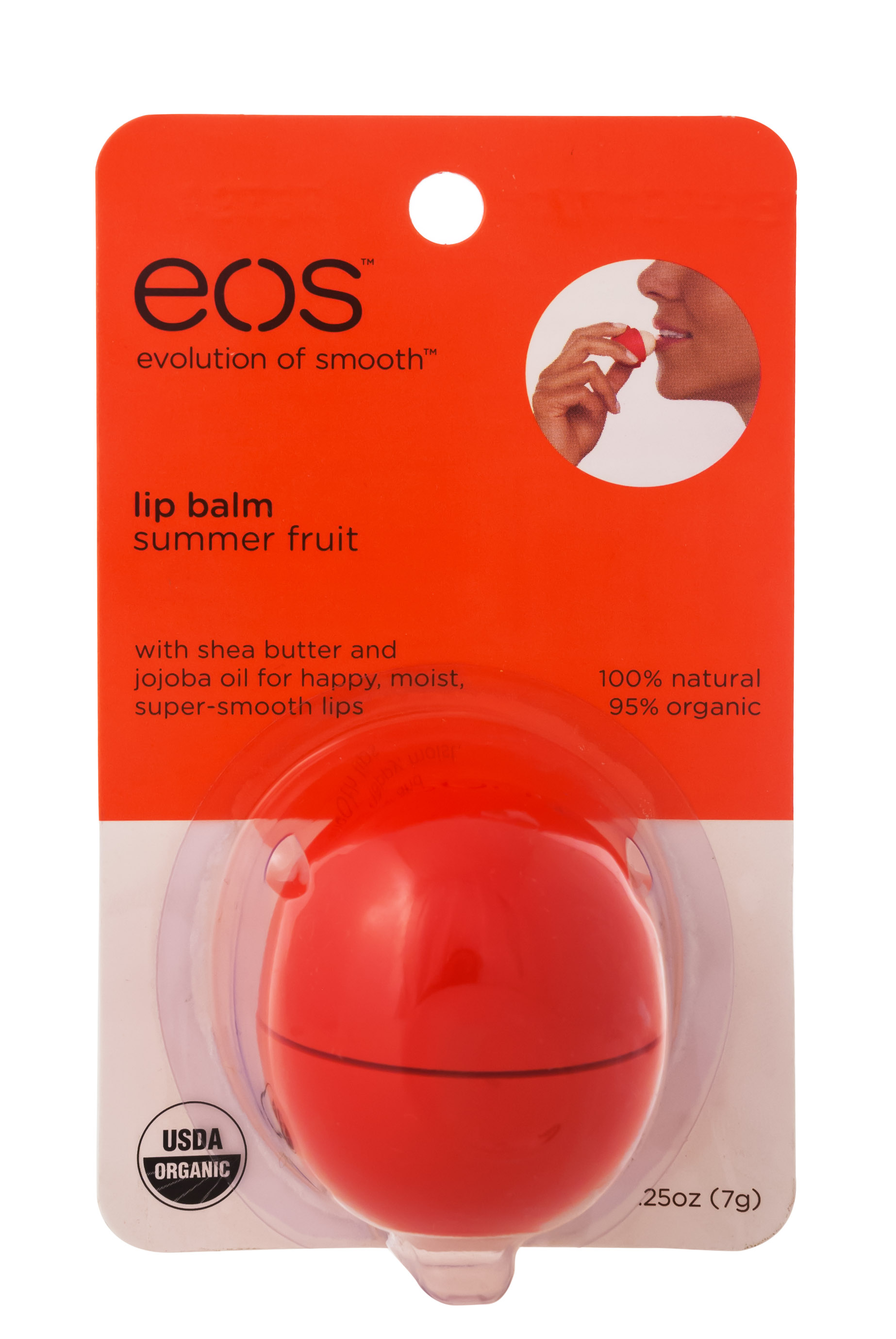 Эос Бальзам для губ Eos Summer Fruit Летние фрукты (Eos, Lip Balm) фото 1