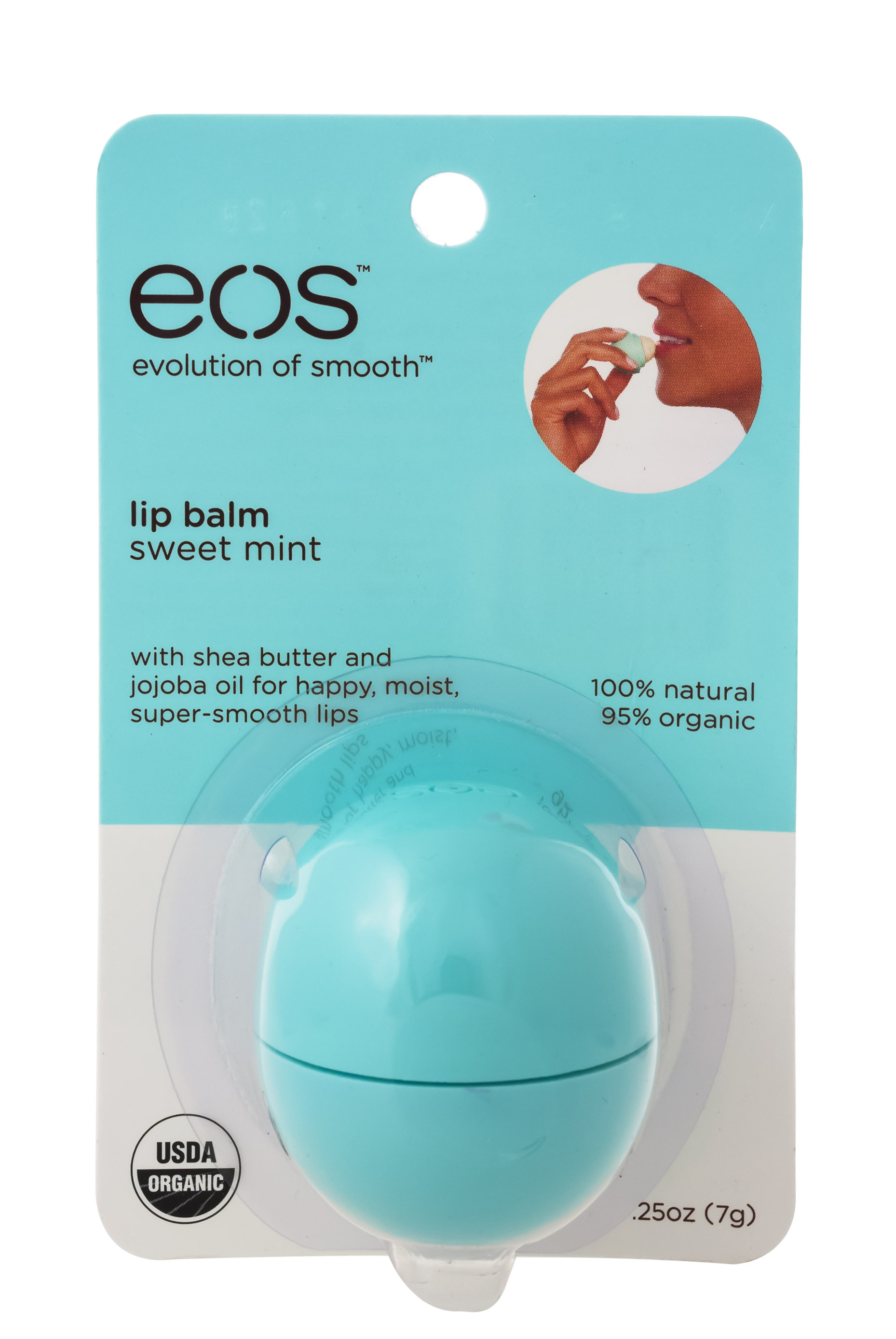 Эос Бальзам для губ Eos Sweet Mint Сладкая мята (Eos, Lip Balm) фото 1