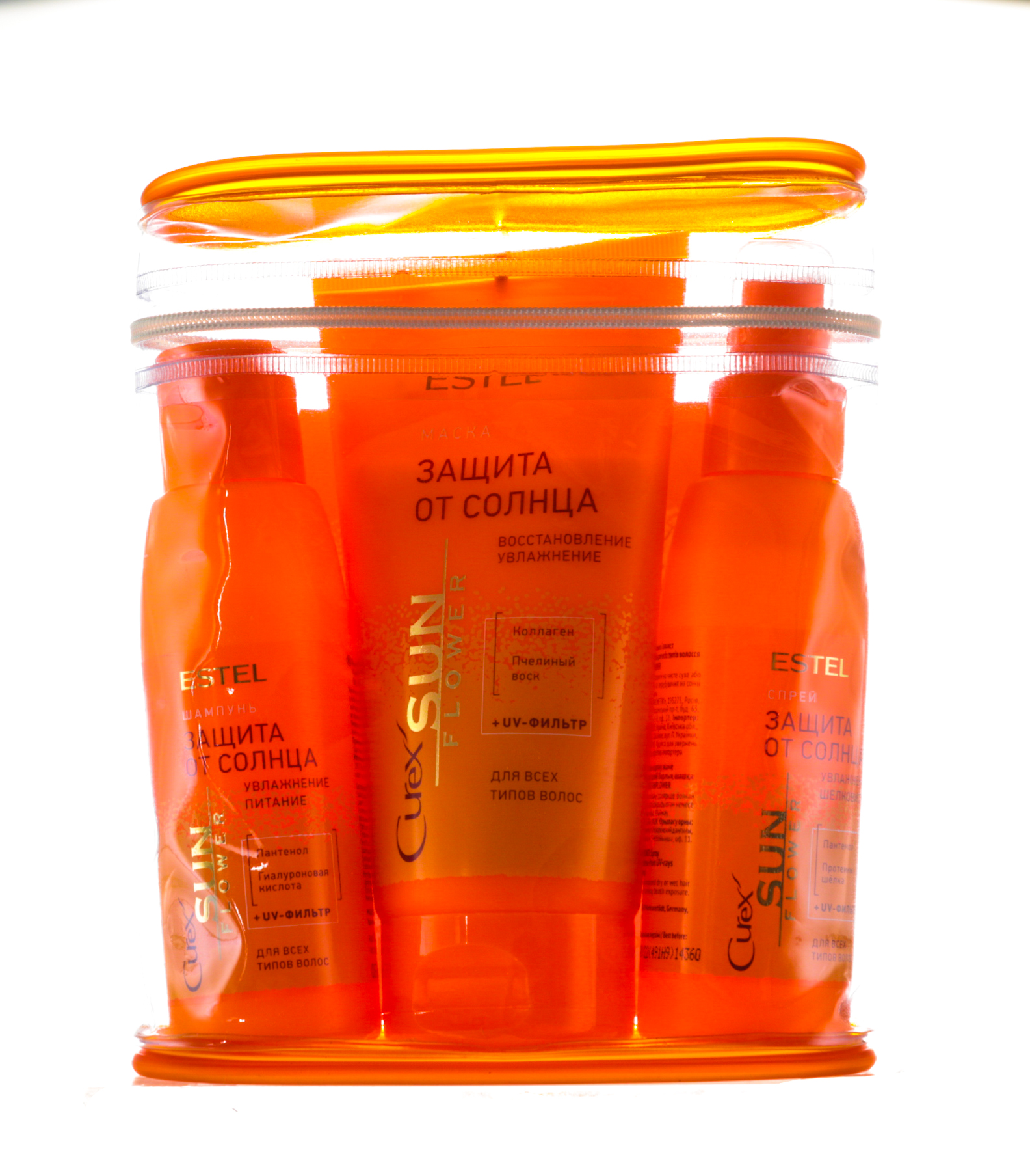 Эстель Косметический дорожный набор Curex Sun Flower 1 шт (Estel, Curex) фото 1