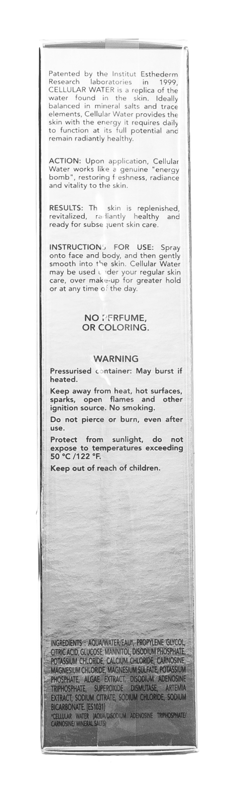 Институт Эстедерм Клеточная вода Гидро-энержисант аэрозоль 100 мл (Institut Esthederm, Cellular Water) Институт Эстедерм Клеточная вода Гидро-энержисант аэрозоль 100 мл (Institut Esthederm, Cellular Water) фото 5