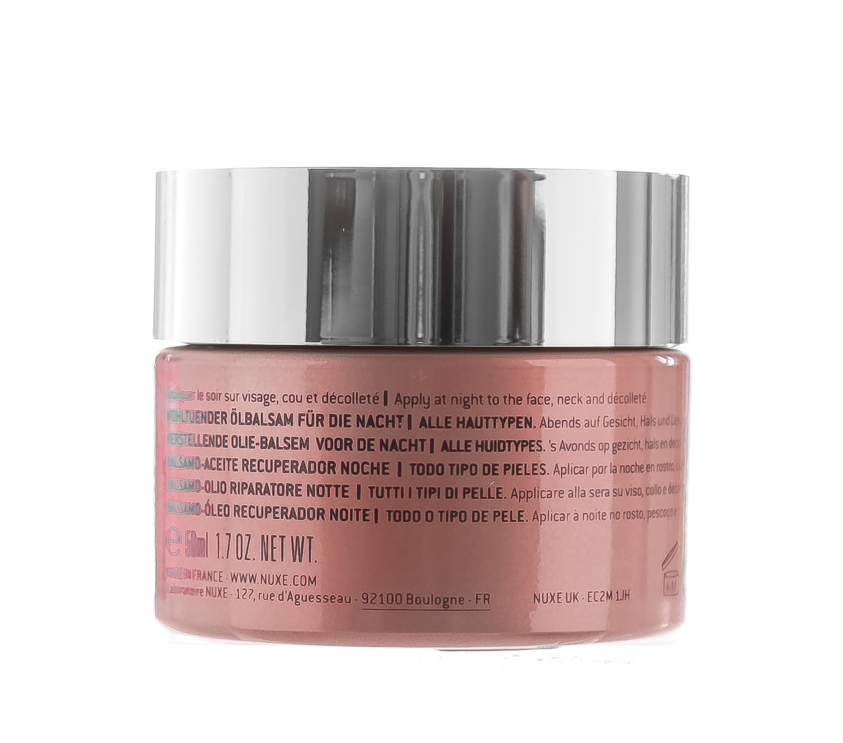 Нюкс Ночной восстанавливающий бальзам для лица Night Recovery Oil Balm, 50 мл (Nuxe, Creme Prodigieuse) фото 1