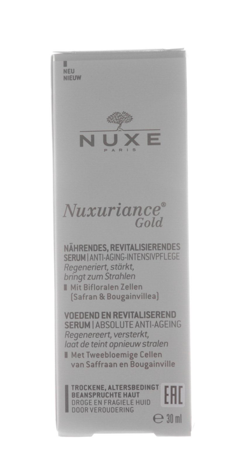 Нюкс Укрепляющая антивозрастная сыворотка, 30 мл (Nuxe, Nuxuriance Gold) фото 4