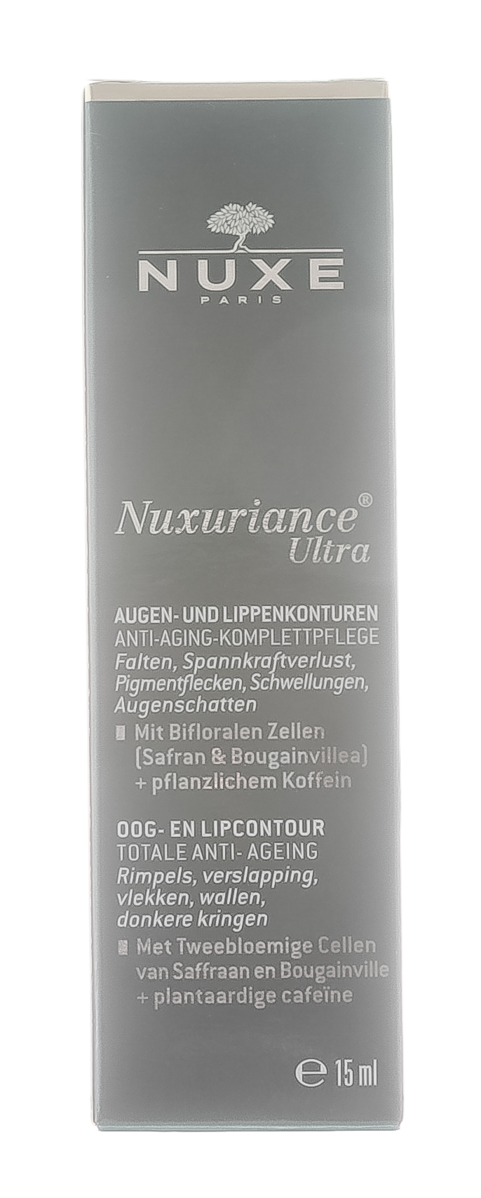 Nuxe Комплексный антивозрастной гель-уход для кожи контура глаз и губ Eye and Lip Contour, 15 мл. фото