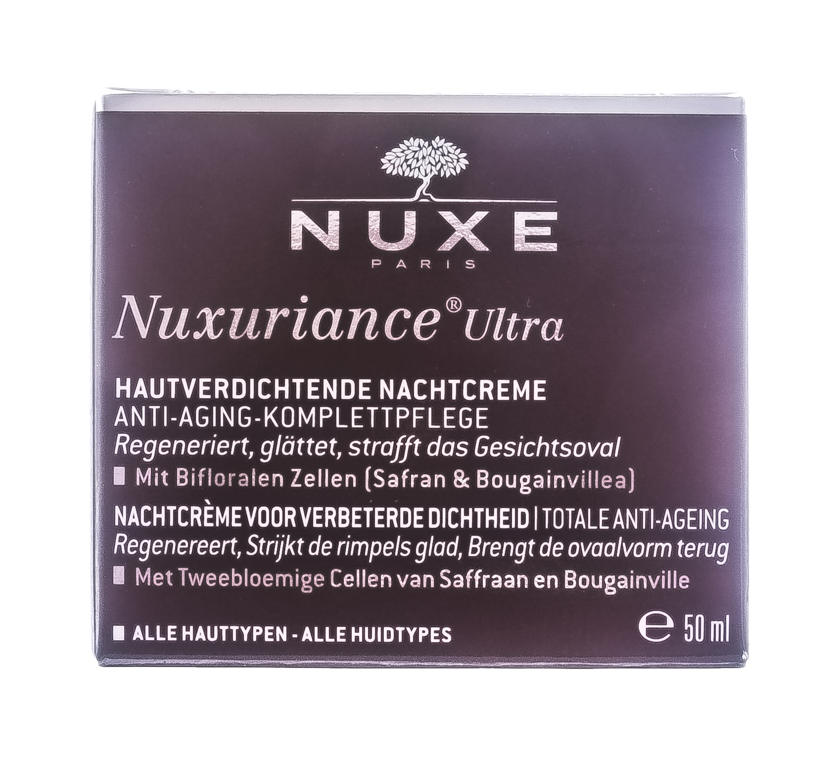 Нюкс Ночной укрепляющий антивозрастной крем для лица Replenishing Night Cream, 50 мл (Nuxe, Nuxuriance Ultra) фото 1