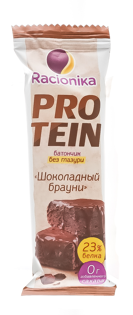 Рационика Protein батончик высокобелковый Шоколадный брауни 45 г (Racionika, Racionika Protein) фото 1