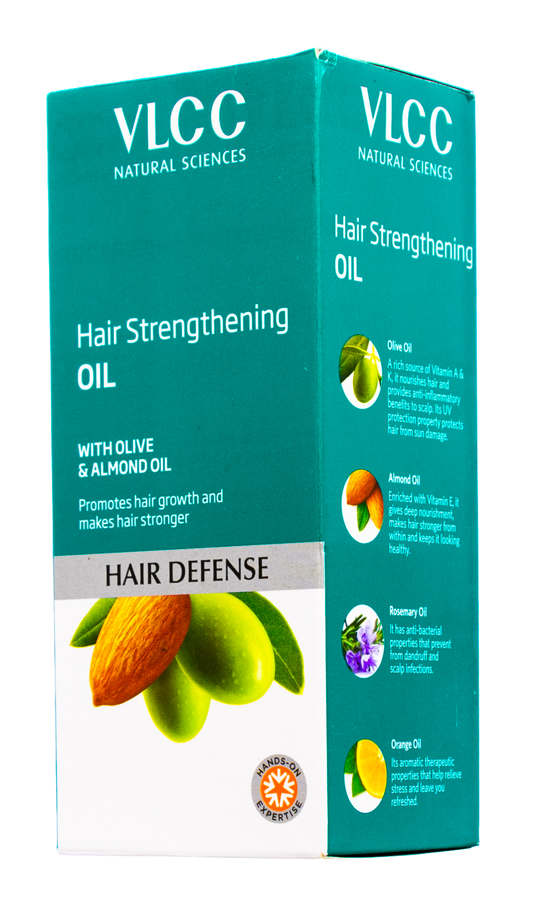  Масло для укрепления волос с маслом оливы и миндаля 100 мл (VLCC, Hair Care) фото 2