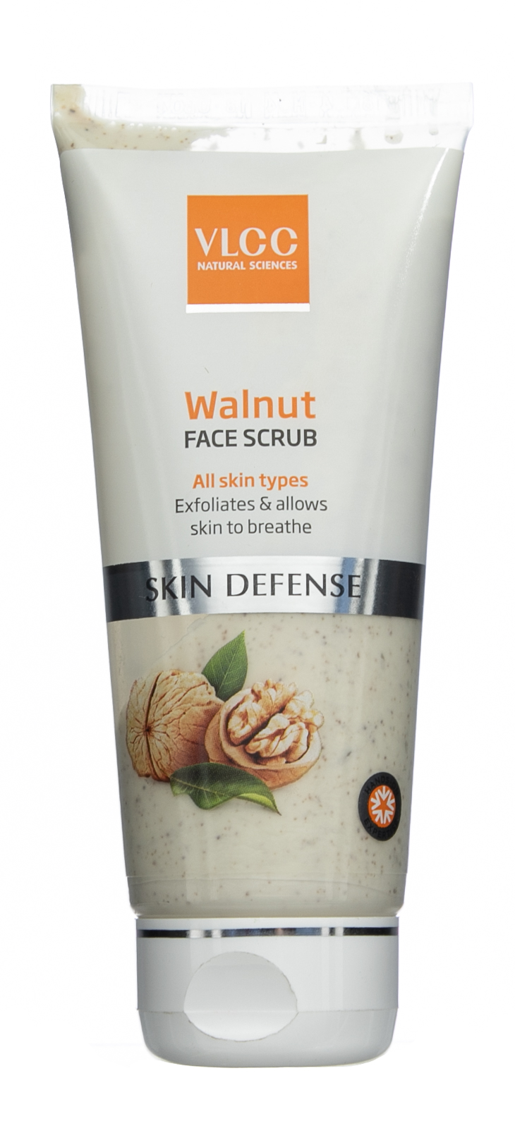  Защитный скраб для лица с грецким орехом 80 мл (VLCC, Skin Care) фото 1