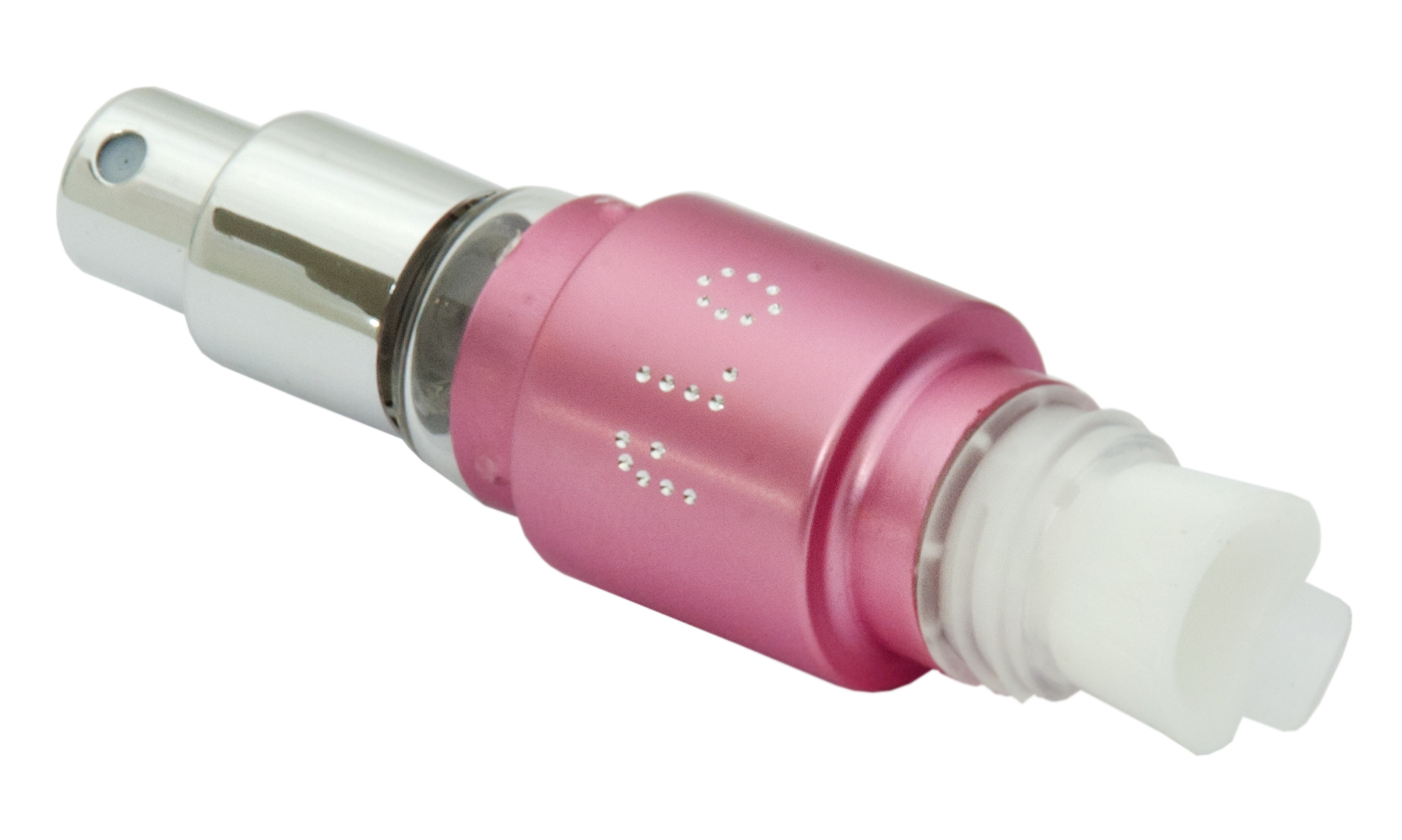 Фло Атомайзер FLO Crystal Effect Pink, Розовый, 5 мл (Flo, Atomizer) фото 1