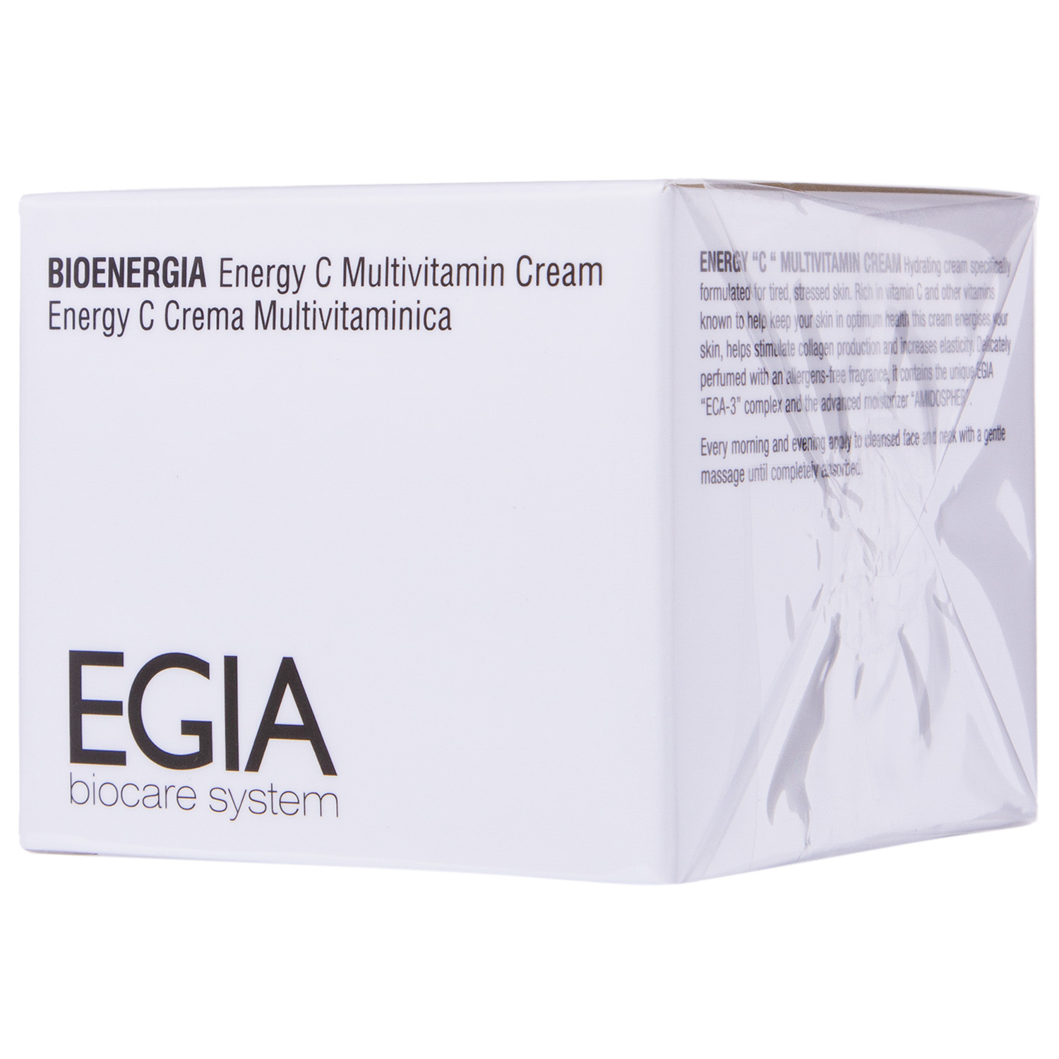 Эгия Крем Энергия «С» с мультивитаминами Energy C Multivitamin Cream 50 мл (Egia, Bioenergia) Эгия Крем Энергия «С» с мультивитаминами Energy C Multivitamin Cream 50 мл (Egia, Bioenergia) фото 1