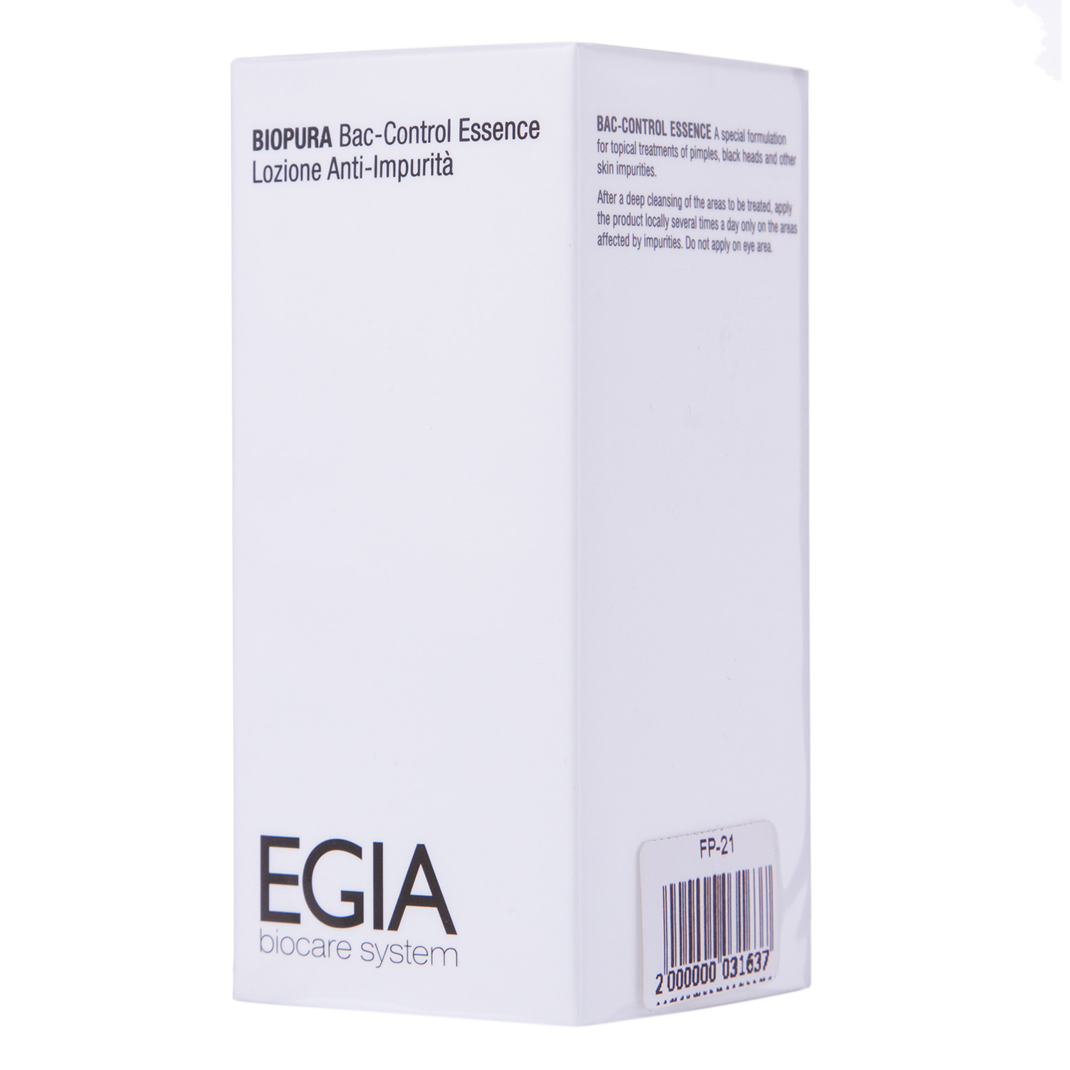 Эгия Сыворотка балансирующая для проблемной кожи Bac-Control Essence 30 мл (Egia, Biopura) фото 1