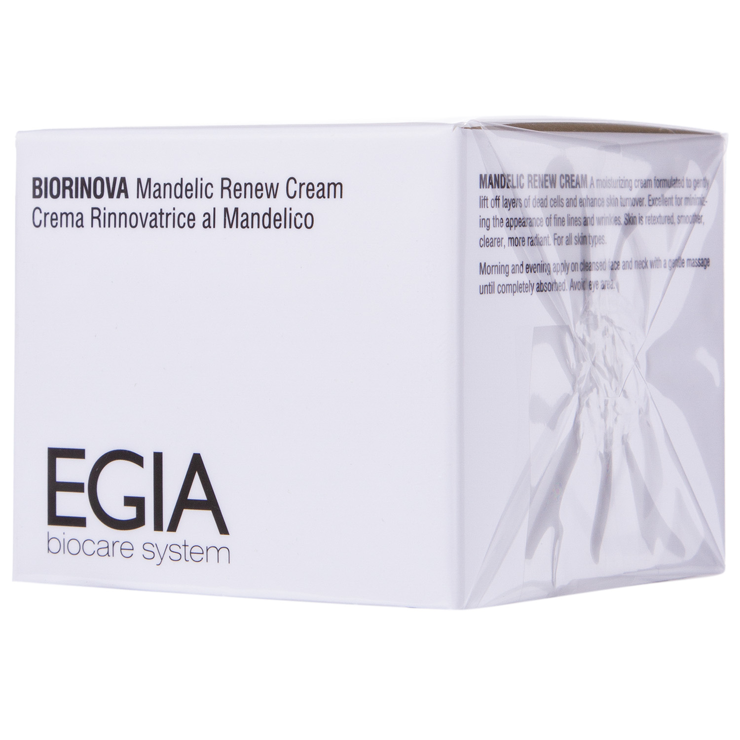 Эгия Обновляющий миндальный крем Mandelic Renew Cream 50 мл (Egia, Biorinova) фото 1