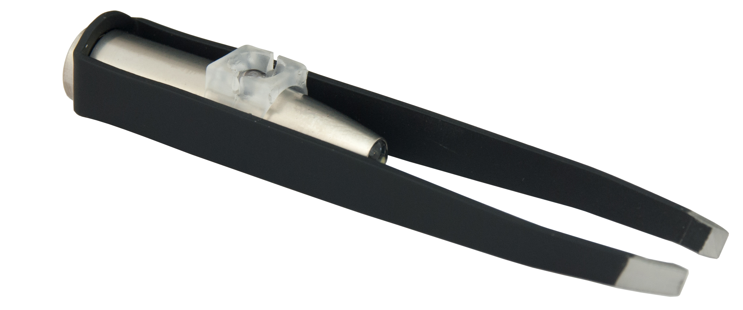 Фло Щипчики FLO с LED-фонариком Black 1 шт. (Flo, Tweezers) Фло Щипчики FLO с LED-фонариком Black 1 шт. (Flo, Tweezers) фото 2