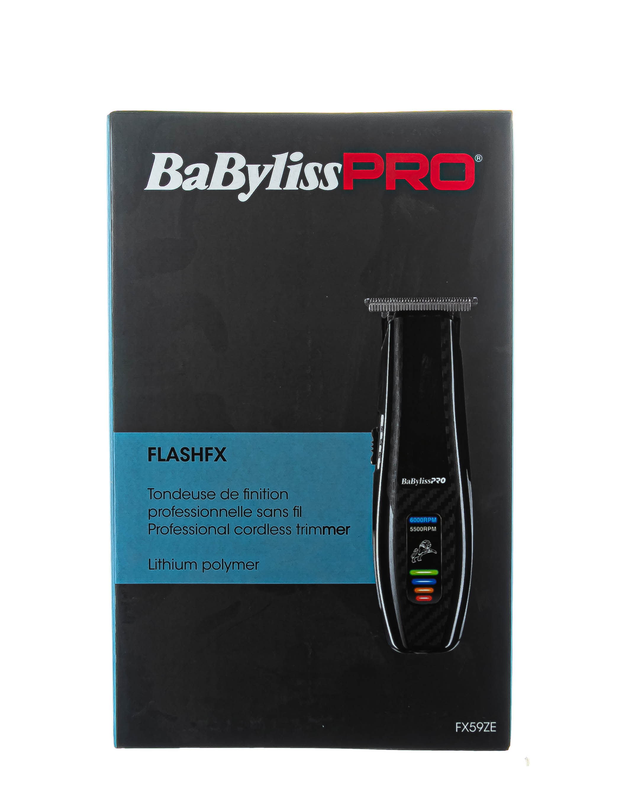 Бэбилисс Машинка для стрижки окантовочная  аккумуляторно-сетевая 0.5 мм с  4 насадками 1 шт (Babyliss, Машинки) фото 1