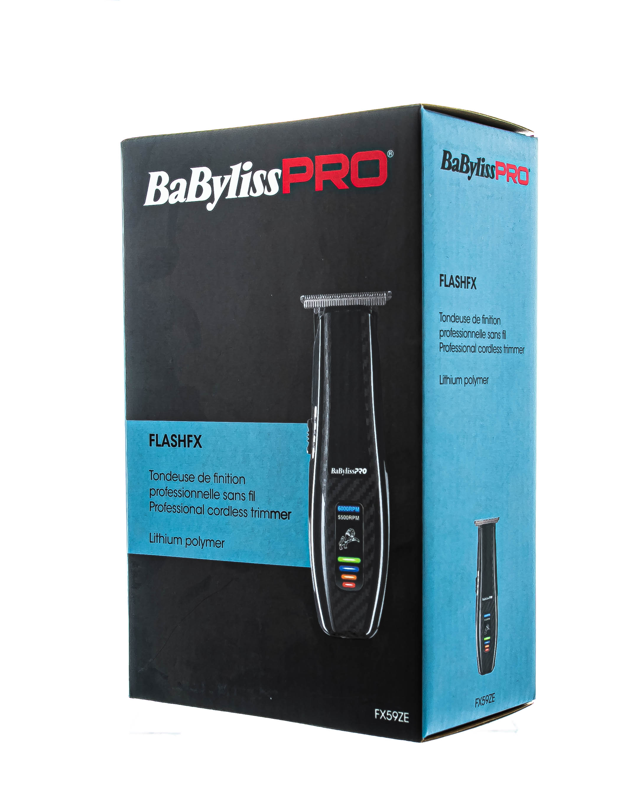 Бэбилисс Машинка для стрижки окантовочная  аккумуляторно-сетевая 0.5 мм с  4 насадками 1 шт (Babyliss, Машинки) фото 2