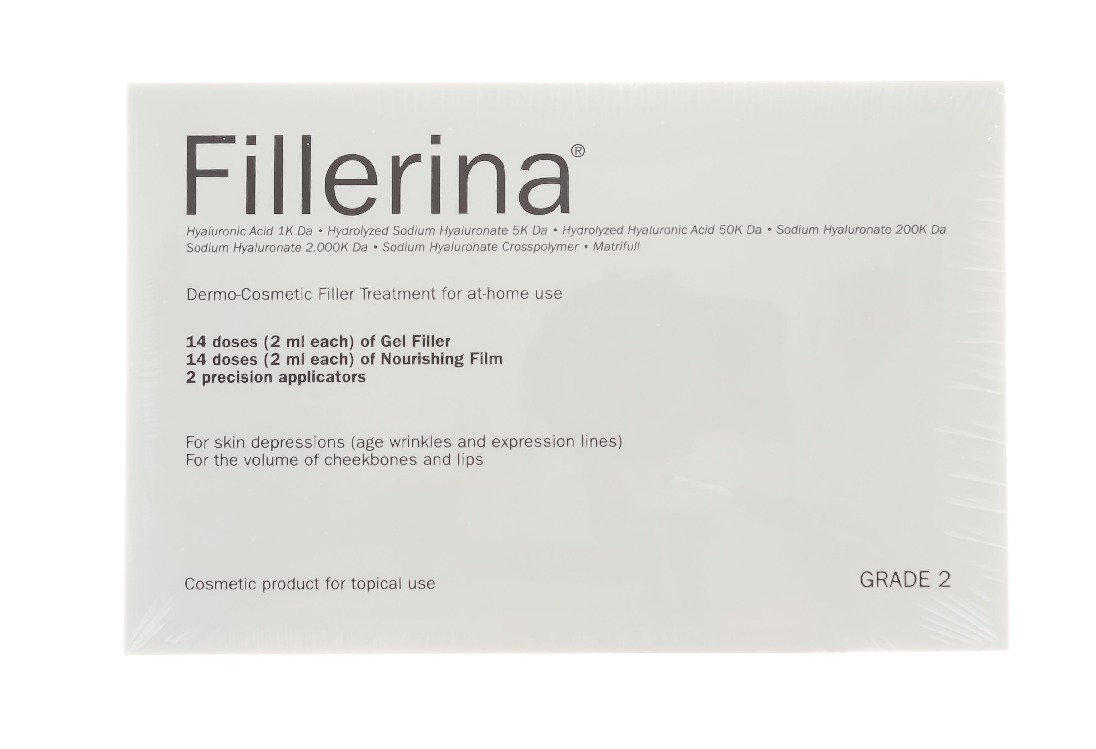 Филлерина Косметический набор (филлер + крем) 2 уровень 30 мл + 30 мл (Fillerina, Step2) фото 1
