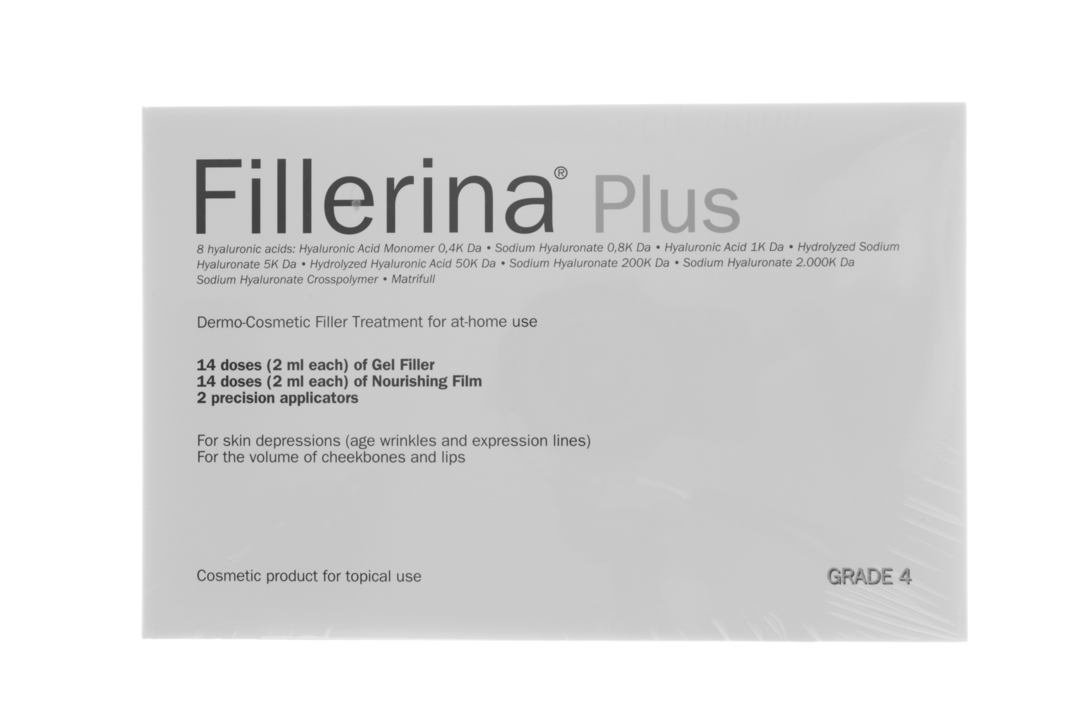 Филлерина Косметический набор (филлер + крем) 30 + 30 мл Уровень 4 (Fillerina, Step 4) фото 1