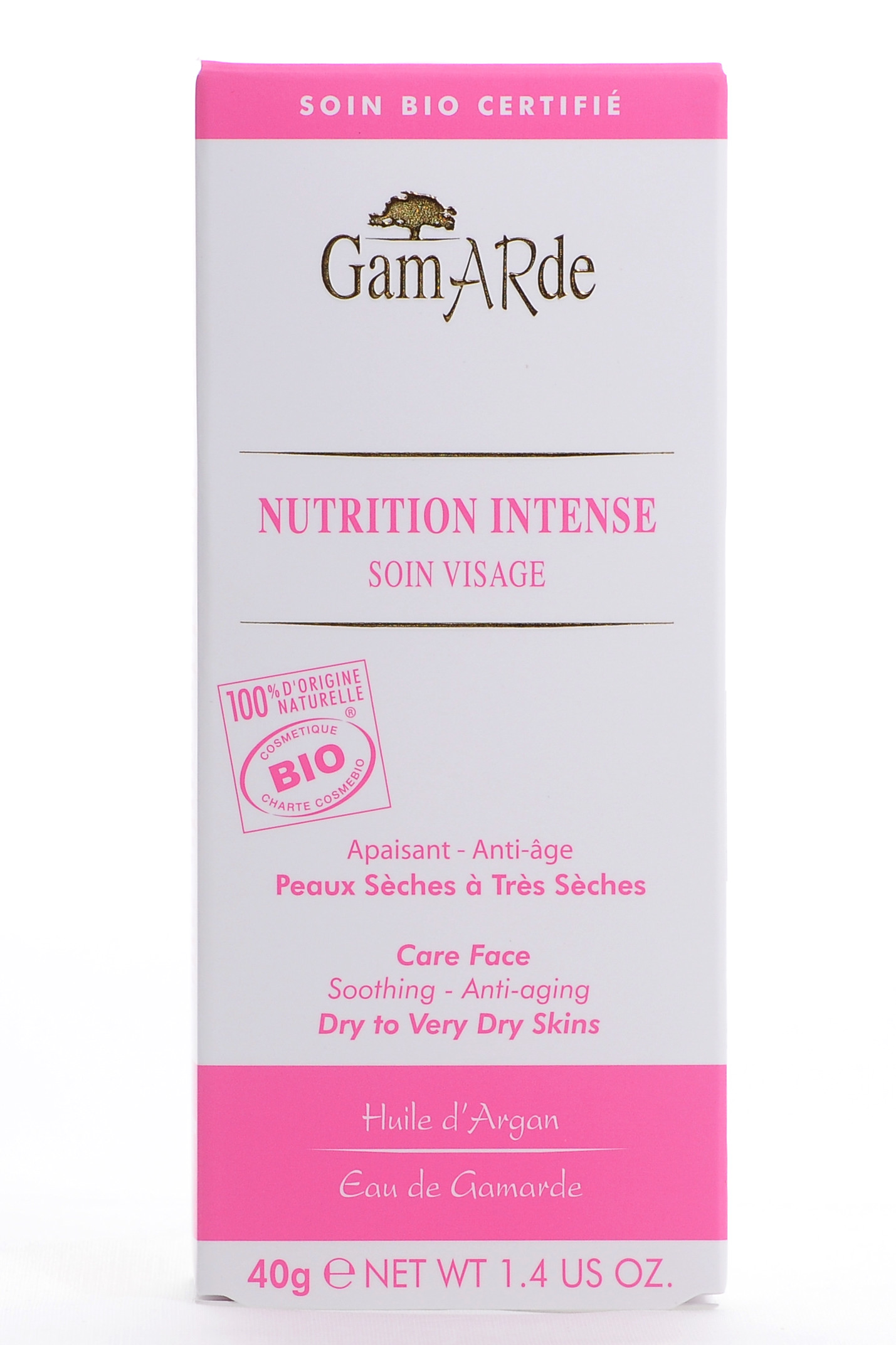 Гамард Питательный крем для лица  40 мл (Gamarde, nutrition intense) фото 3