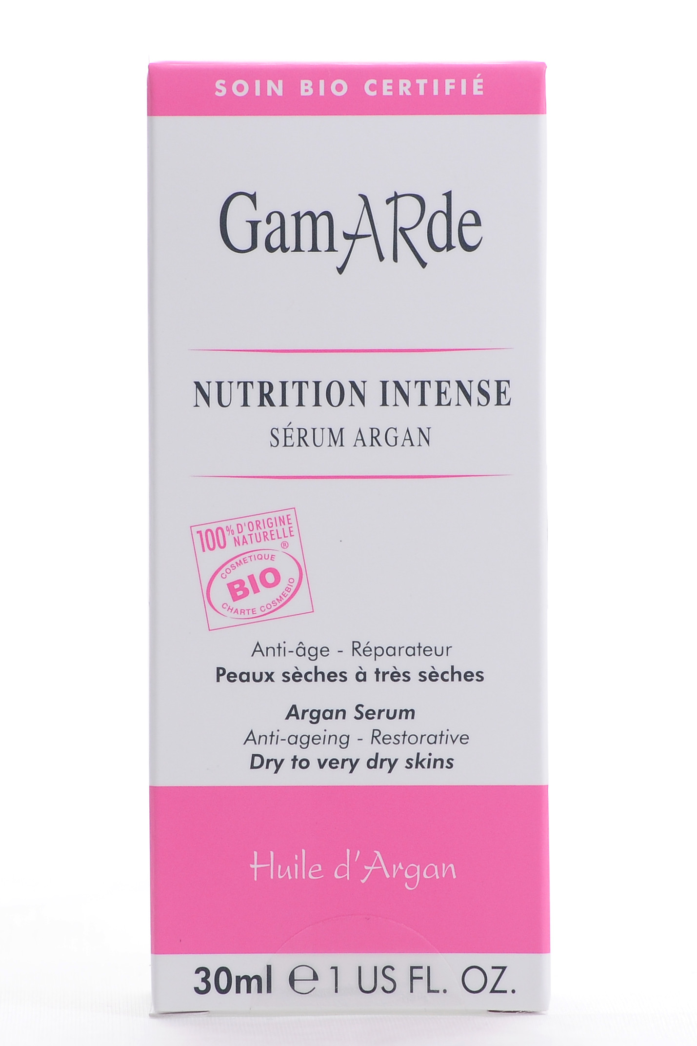 Гамард Сыворотка на масле Аргании, 30 мл (Gamarde, Интенсивное питание) Гамард Сыворотка на масле Аргании, 30 мл (Gamarde, Интенсивное питание) фото 1