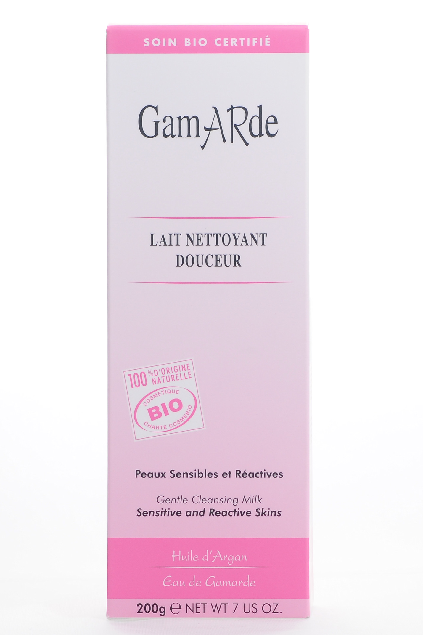 Гамард Нежное очищающее молочко  200 мл (Gamarde, hygiene douceur) Гамард Нежное очищающее молочко  200 мл (Gamarde, hygiene douceur) фото 3