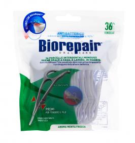 Biorepair Зубная нить с держателем Hand-Held Flosser, 36 шт. фото