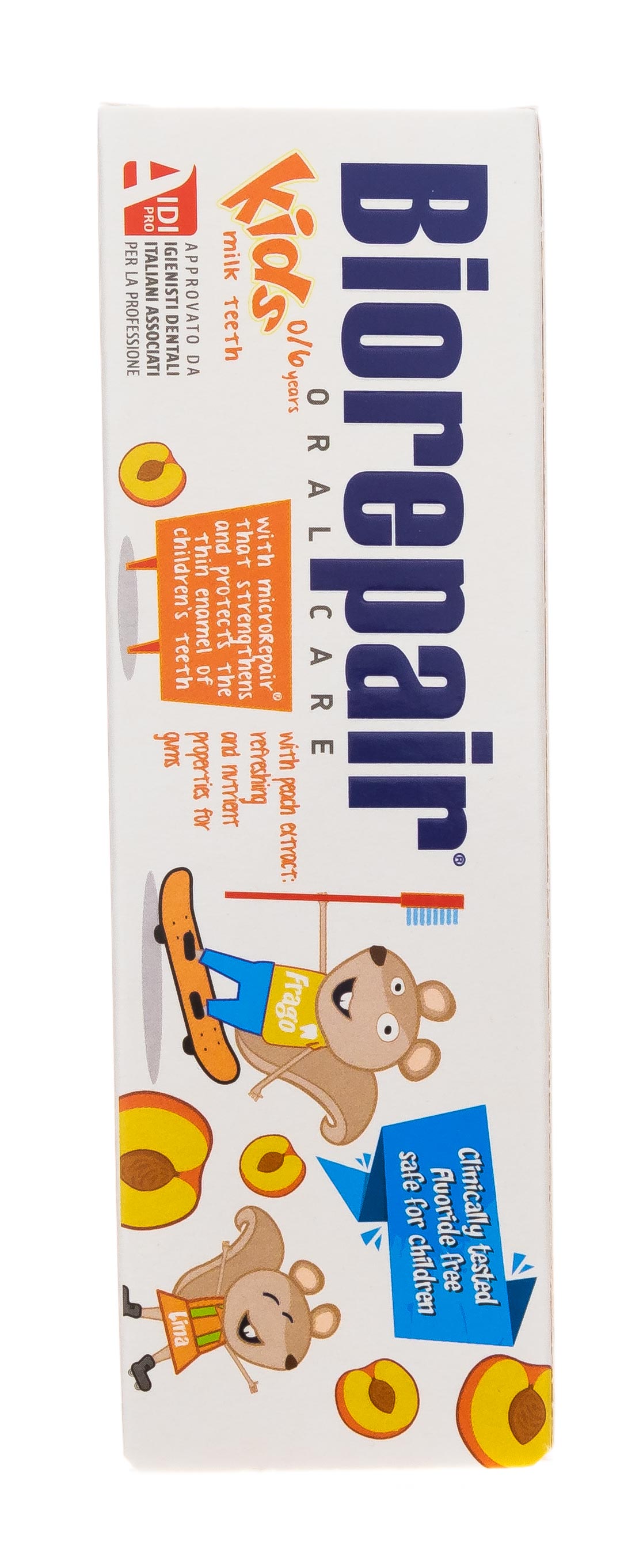 Биорепейр Детская зубная паста с экстрактом персика 50 мл (Biorepair, Детская гамма) фото 5