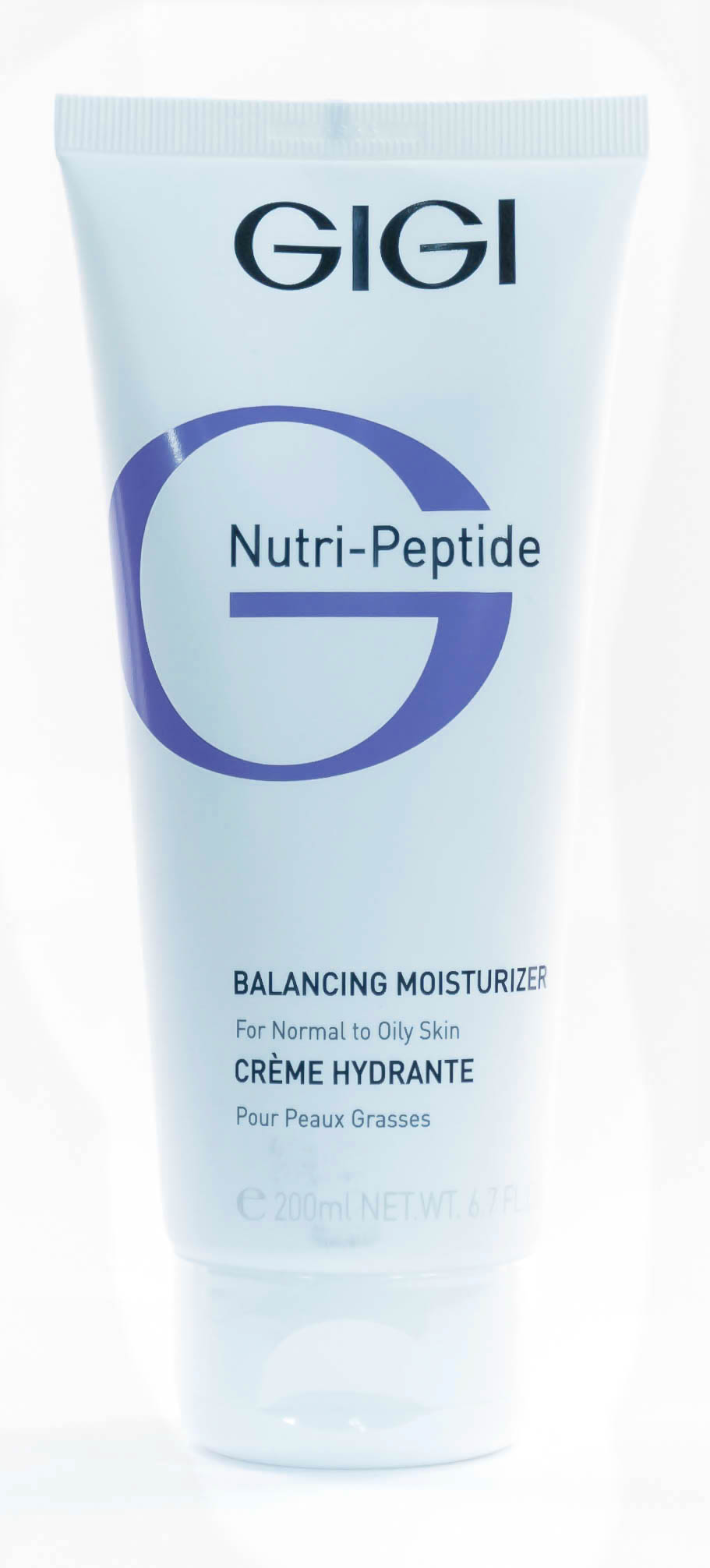 ДжиДжи Пептидный увлажняющий балансирующий крем для жирной кожи, 200 мл (GiGi, Nutri-Peptide) фото 1