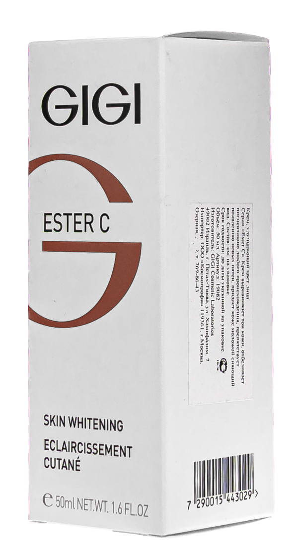 ДжиДжи Крем, улучшающий цвет лица Skin Whitening cream, 50 мл (GiGi, Ester C) фото 9