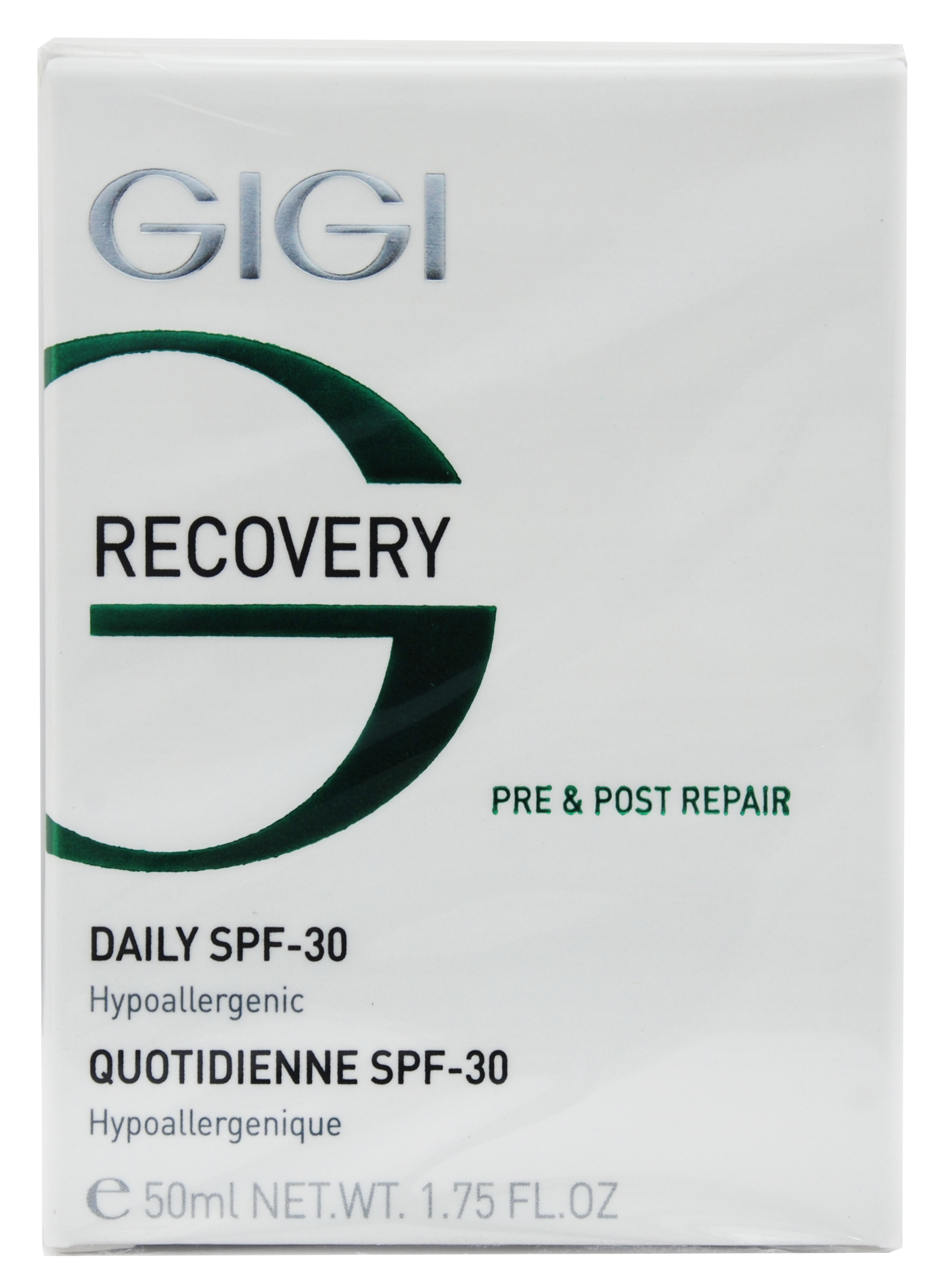 ДжиДжи Крем увлажняющий восстанавливающий Daily Hypoallergenic SPF30, 50 мл (GiGi, Recovery) ДжиДжи Крем увлажняющий восстанавливающий Daily Hypoallergenic SPF30, 50 мл (GiGi, Recovery) фото 2