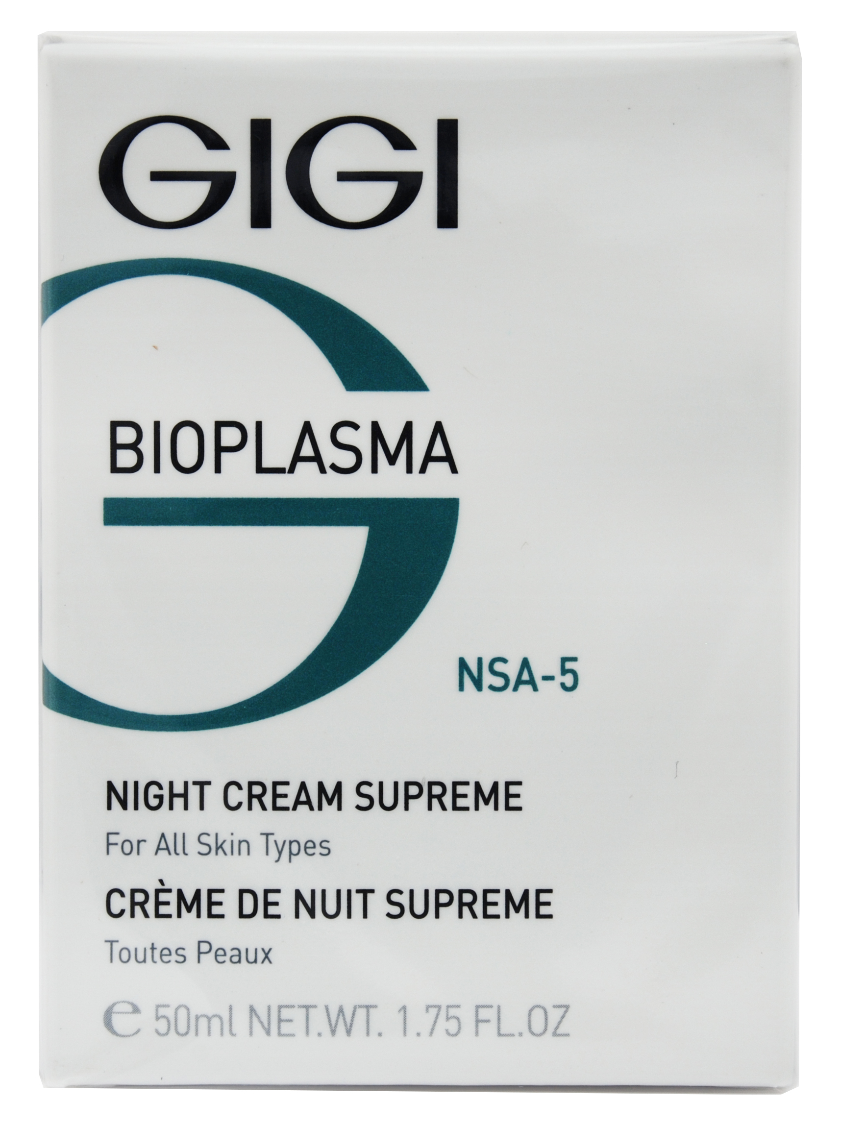 ДжиДжи Крем ночной NSA-5 Night Cream Supreme, 50 мл (GiGi, Bioplasma) фото 2