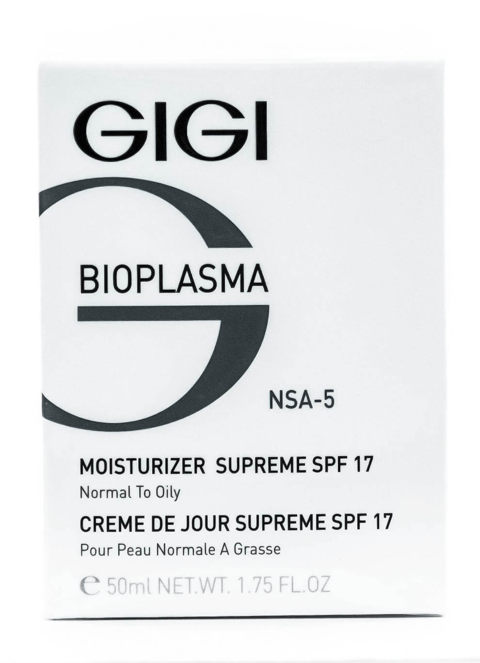 ДжиДжи Крем увлажняющий для нормальной и жирной кожи Moisturizer Supreme SPF 17, 50 мл (GiGi, Bioplasma) фото 2