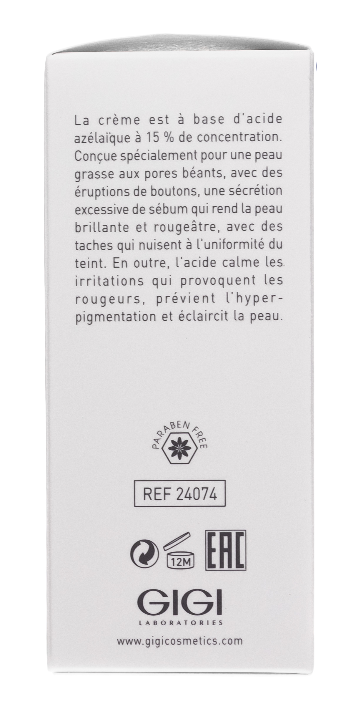 ДжиДжи Крем с азелаиновой кислотой NSA-5 Azelaic Cream 15%, 30 мл (GiGi, Bioplasma) ДжиДжи Крем с азелаиновой кислотой NSA-5 Azelaic Cream 15%, 30 мл (GiGi, Bioplasma) фото 4