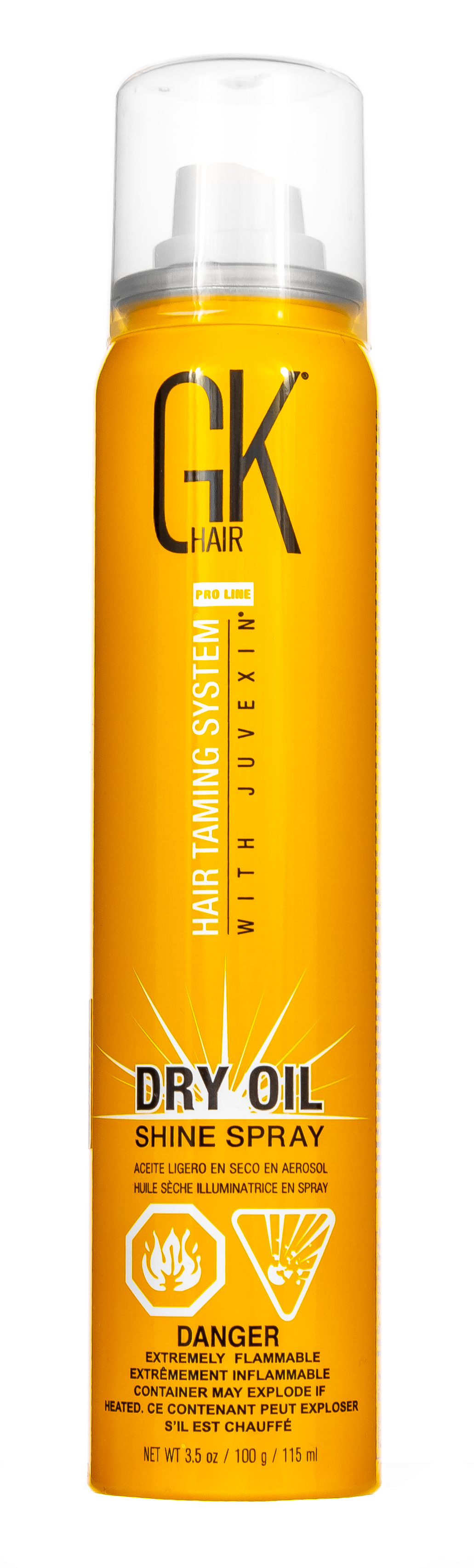 Глобал Кератин Сухое масло - спрей для блеска Dry Oil Shine Spray, 115 мл (Global Keratin, Уход и стайлинг) фото 0