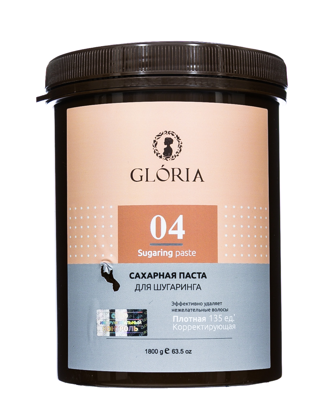 Глория Сахарная паста для депиляции Плотная, 1800 г (Gloria, Gloria Classic) Глория Сахарная паста для депиляции Плотная, 1800 г (Gloria, Gloria Classic) фото 1